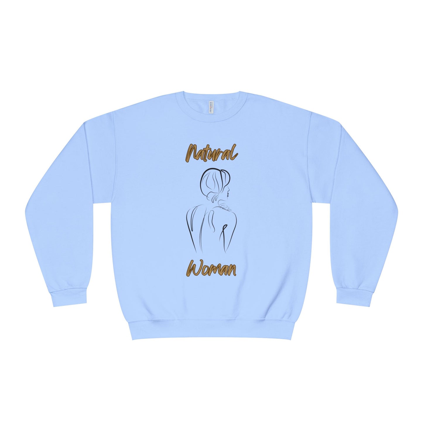 Natural Woman Back (BL) Crewneck Sweatshirt