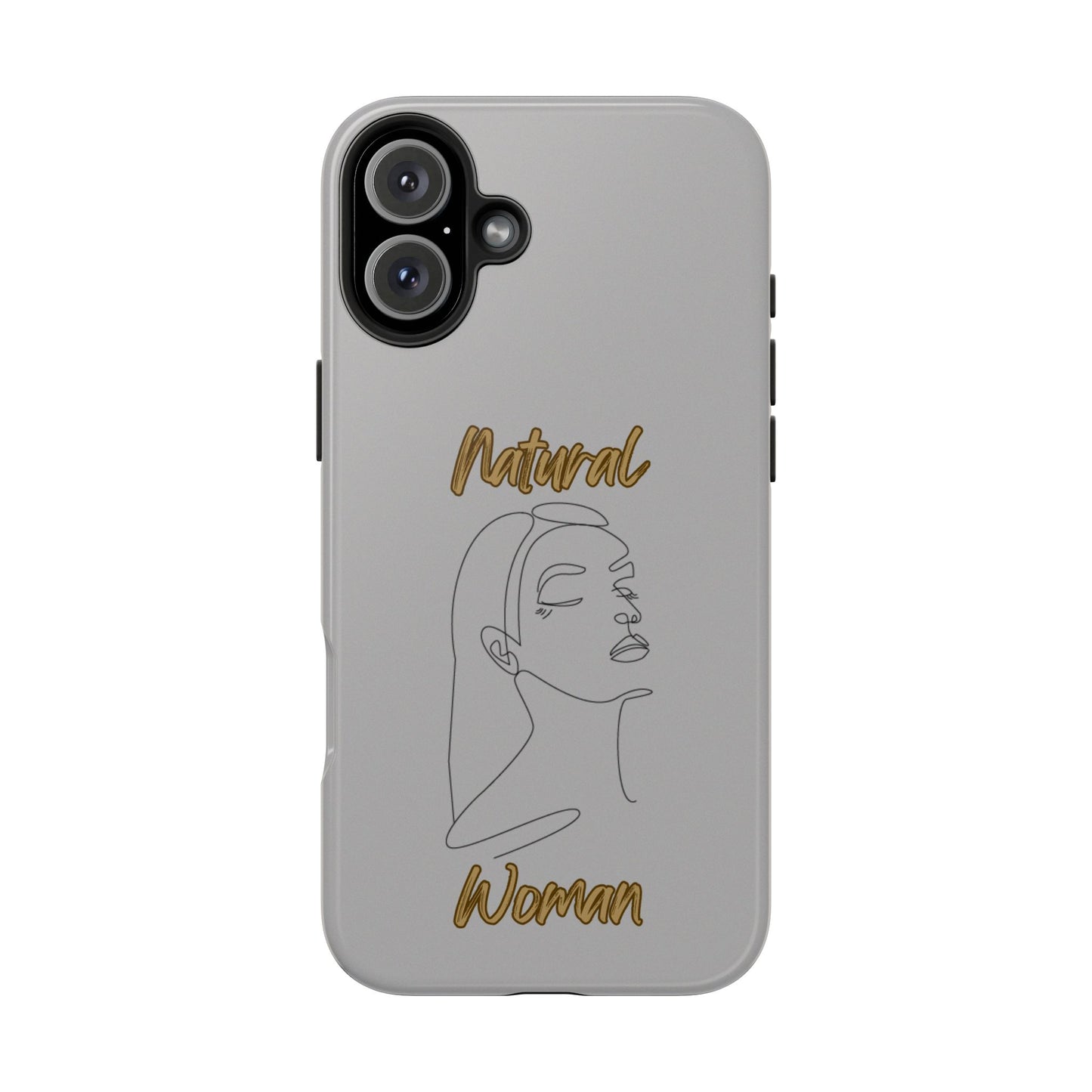 Natural Woman Calm (BL) Tough Phone Cases LIGHT GREY