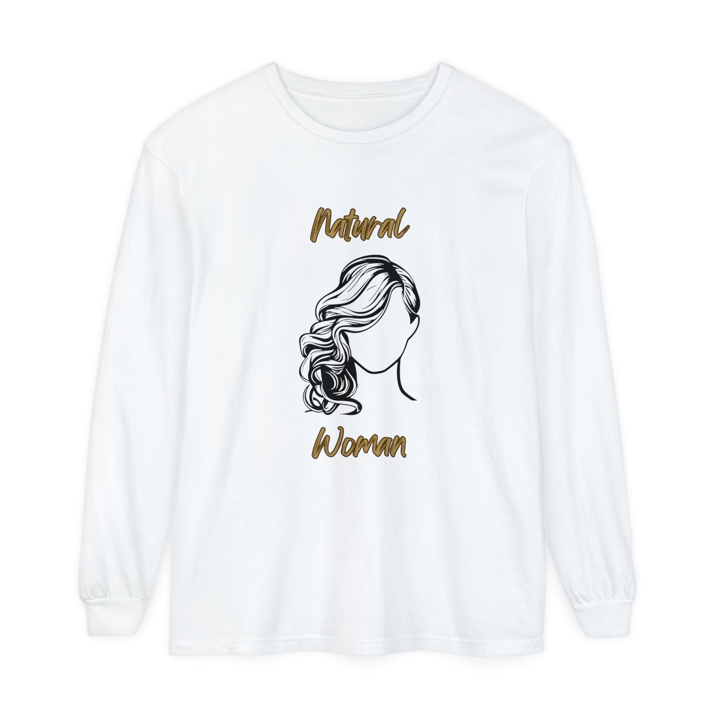 Natural Woman Long Curl (BL) Long Sleeve T-Shirt