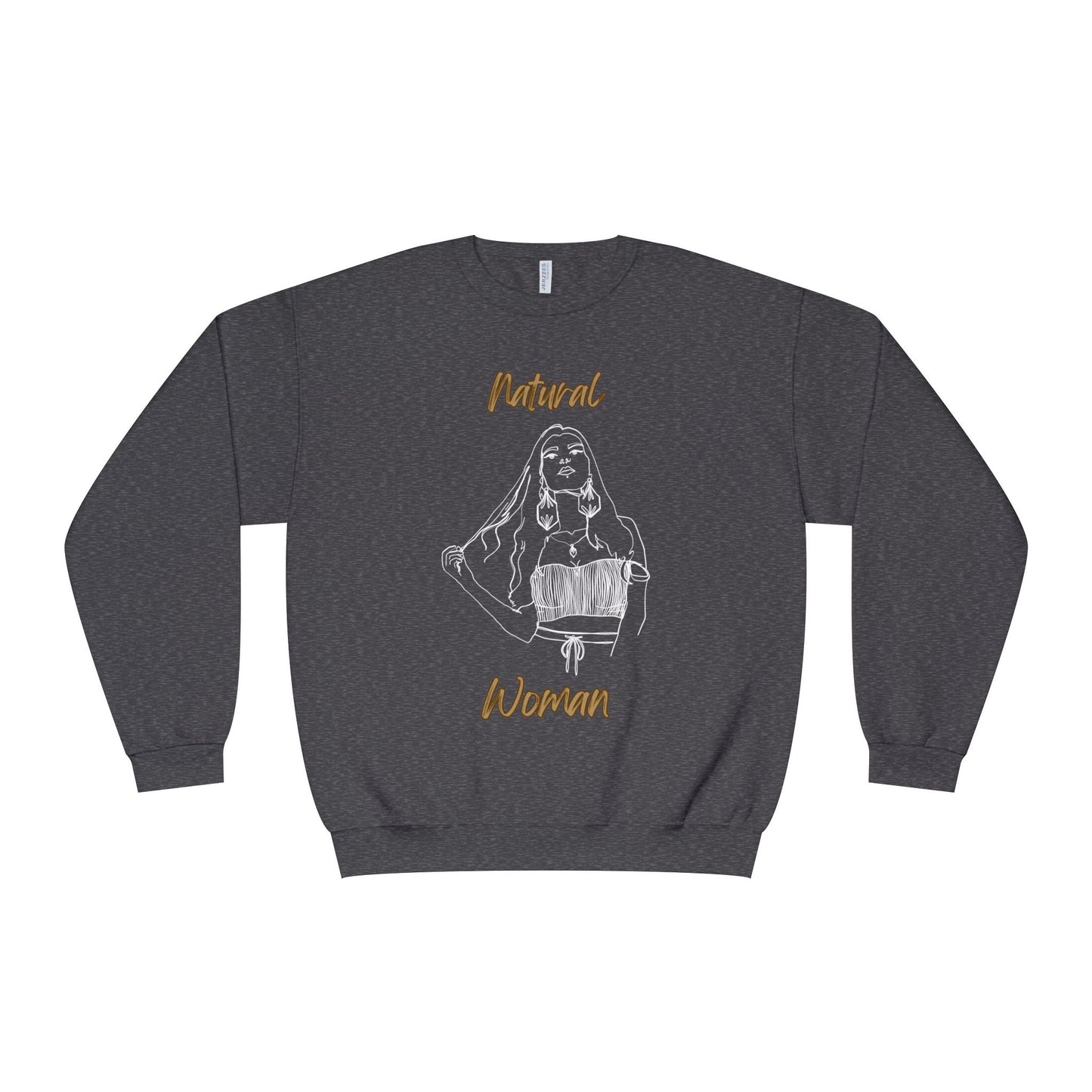 Natural Woman Thinking (WL) Crewneck Sweatshirt