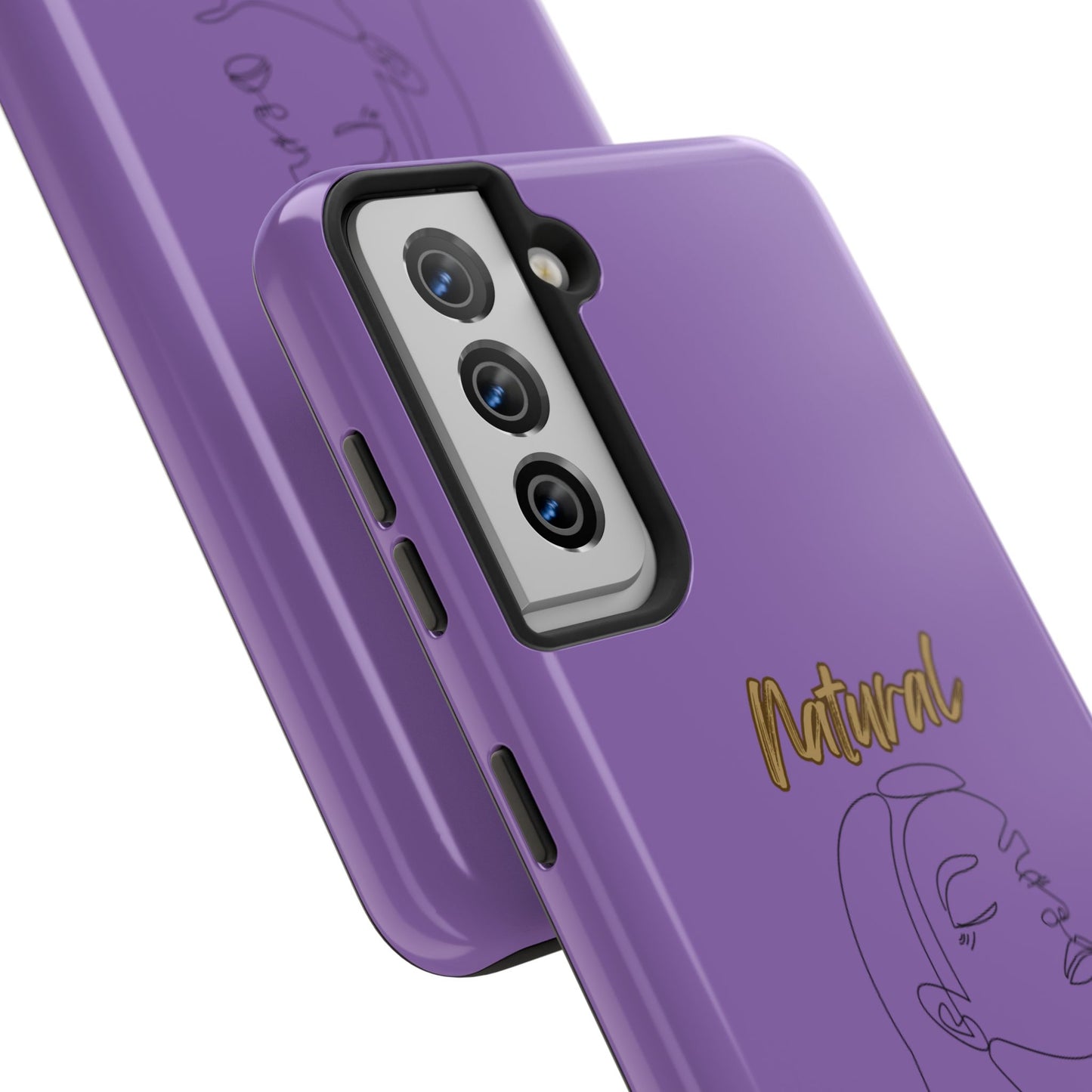 Natural Woman Calm (BL) Tough Phone Cases LIGHT PURPLE