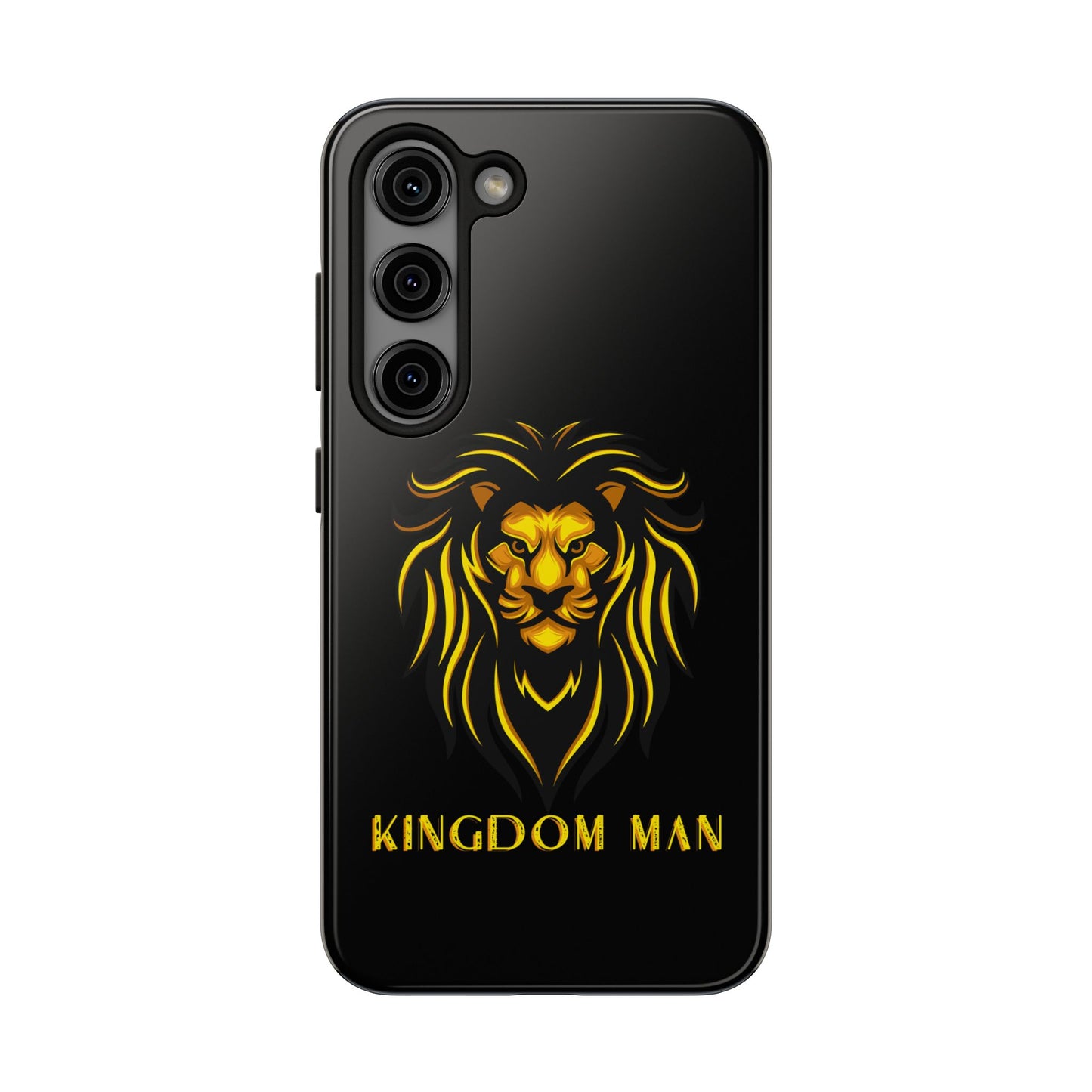 KIngdom Man (Gold Label) Tough Phone Cases BLACK