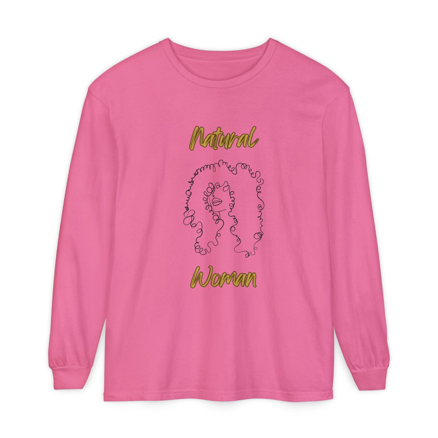 Natural Woman Spiral Flow (BL) Long Sleeve T-Shirt
