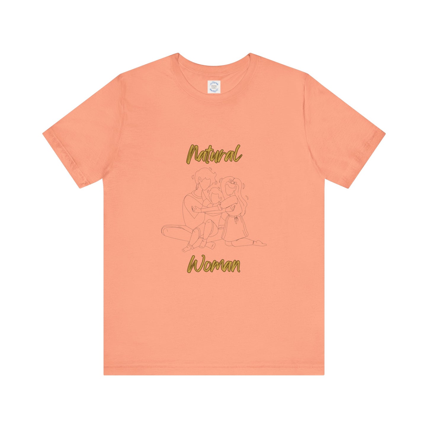 Natural Woman Bear Hugs (BL) Short Sleeve T-Shirt