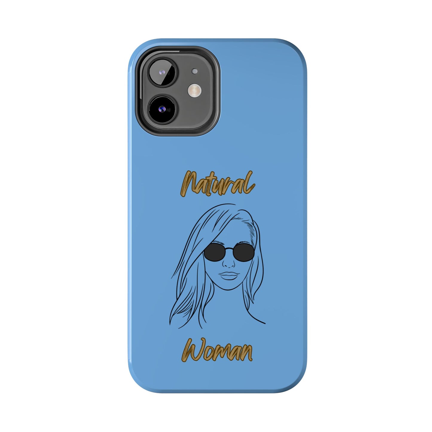 Natural Woman Shades (BL)Tough Phone Cases LIGHT BLUE