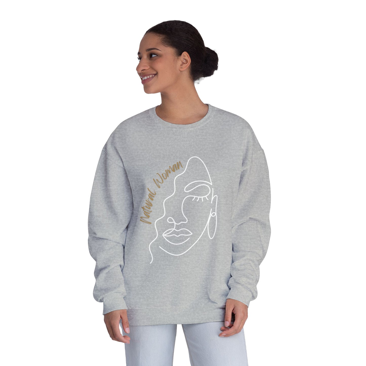 Natural Woman Half Face (WL) Crewneck Sweatshirt