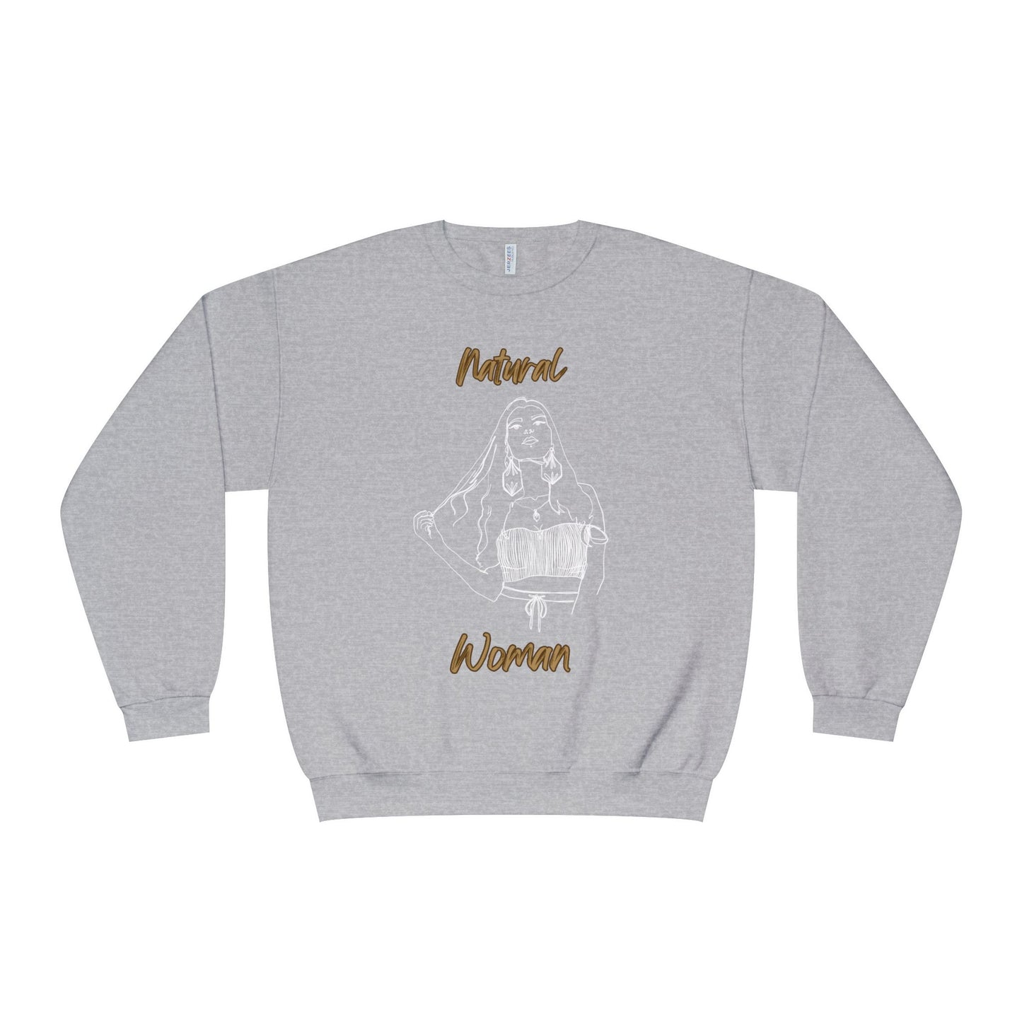 Natural Woman Thinking (WL) Crewneck Sweatshirt