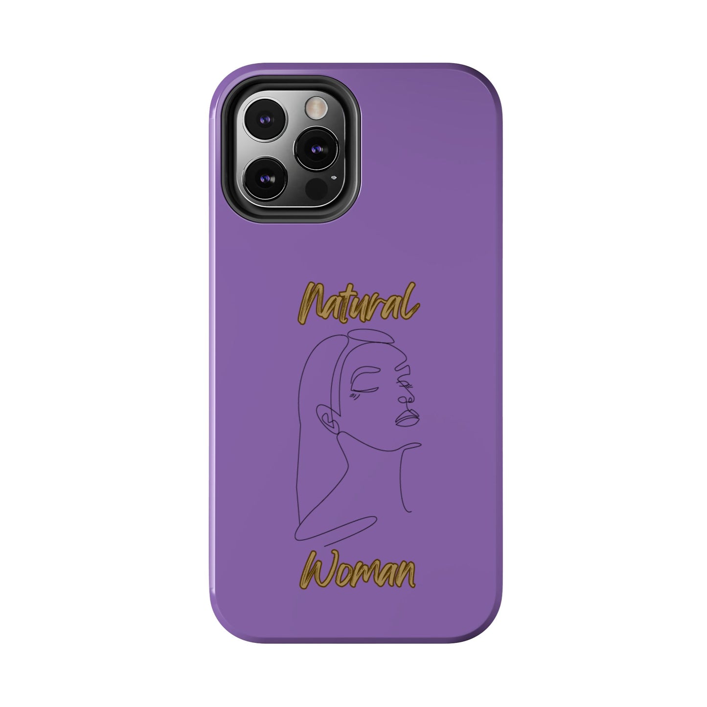 Natural Woman Calm (BL) Tough Phone Cases LIGHT PURPLE