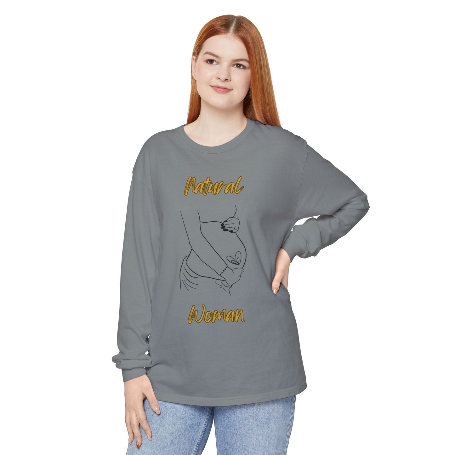 Natural Woman Loved In and Out (BL) Long Sleeve T-Shirt