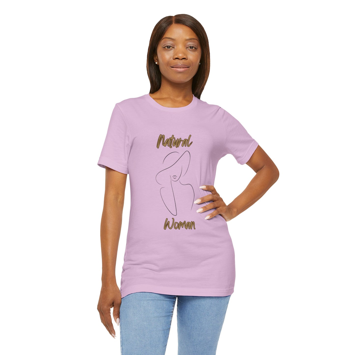 Natural Woman Sun Hat (BL) Short Sleeve T-Shirt