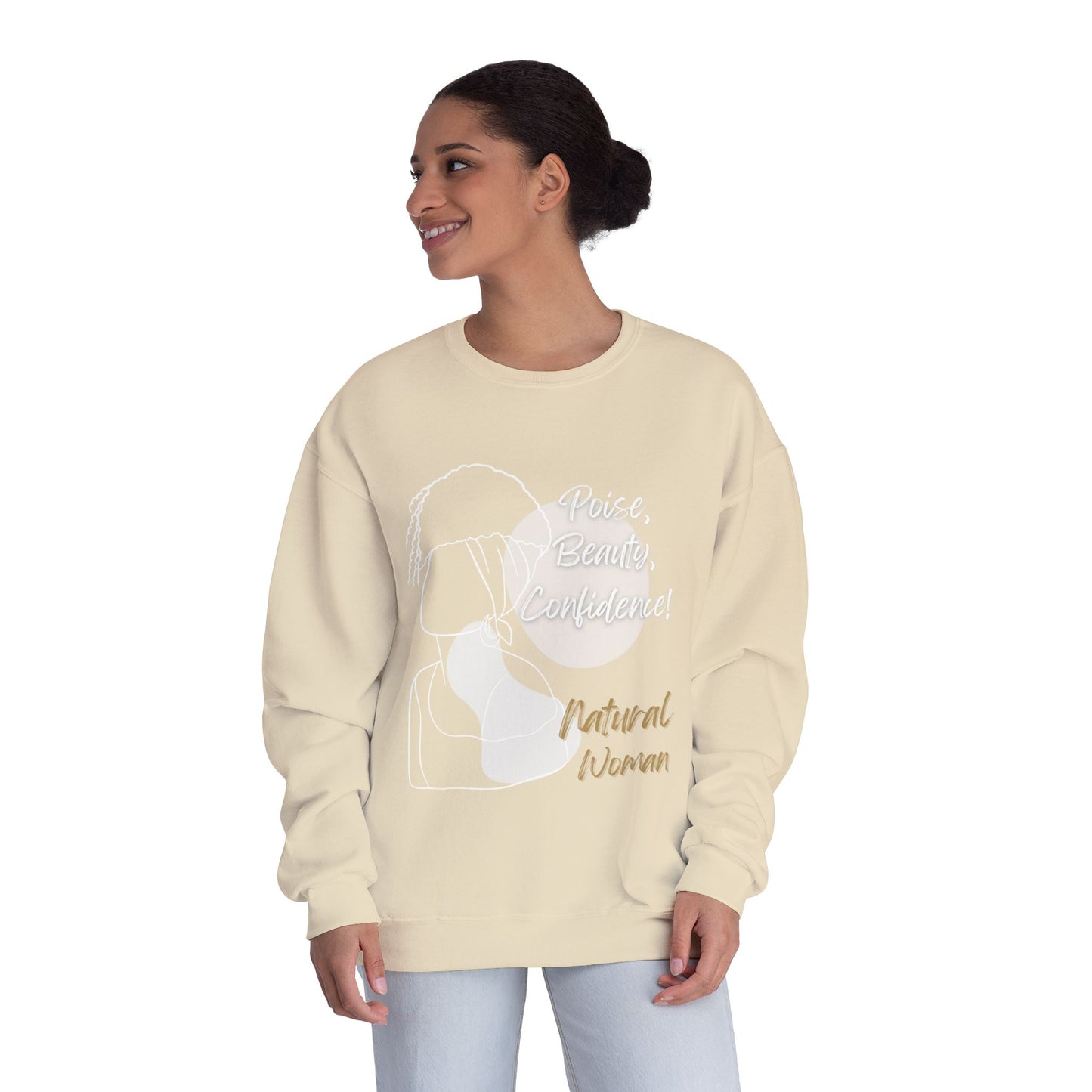 Natural Woman Puff (WL) Crewneck Sweatshirt