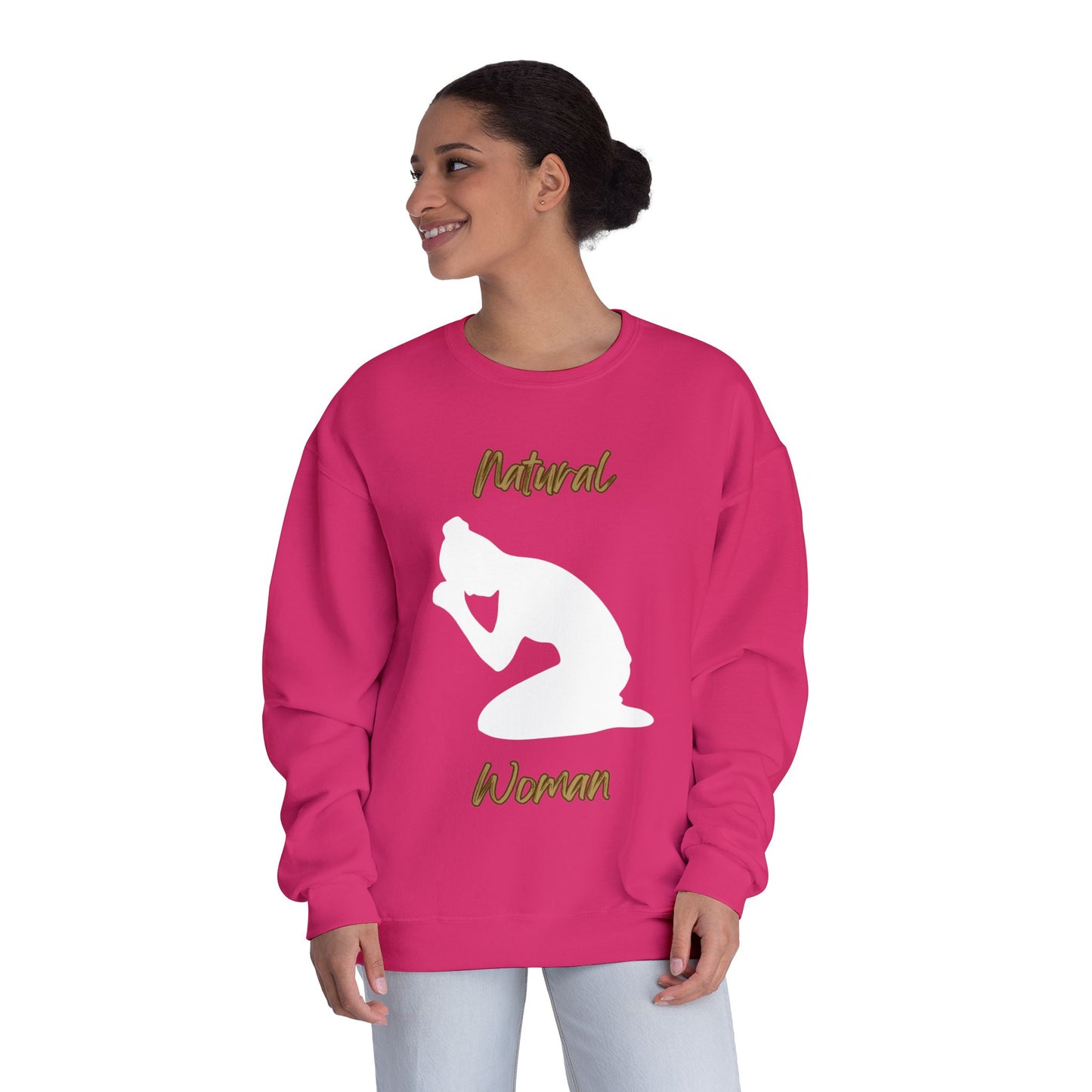Natural Woman Pray (WL) Crewneck Sweatshirt