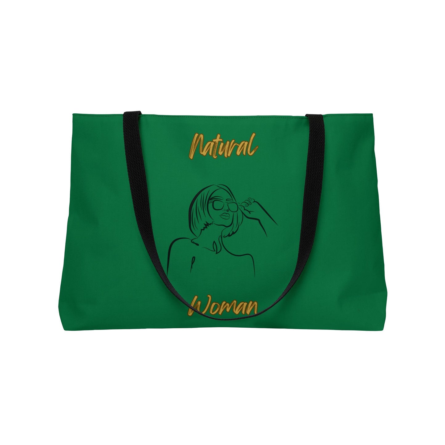 Natural Woman Bright Future (BL) Weekender Tote Bag DARK GREEN