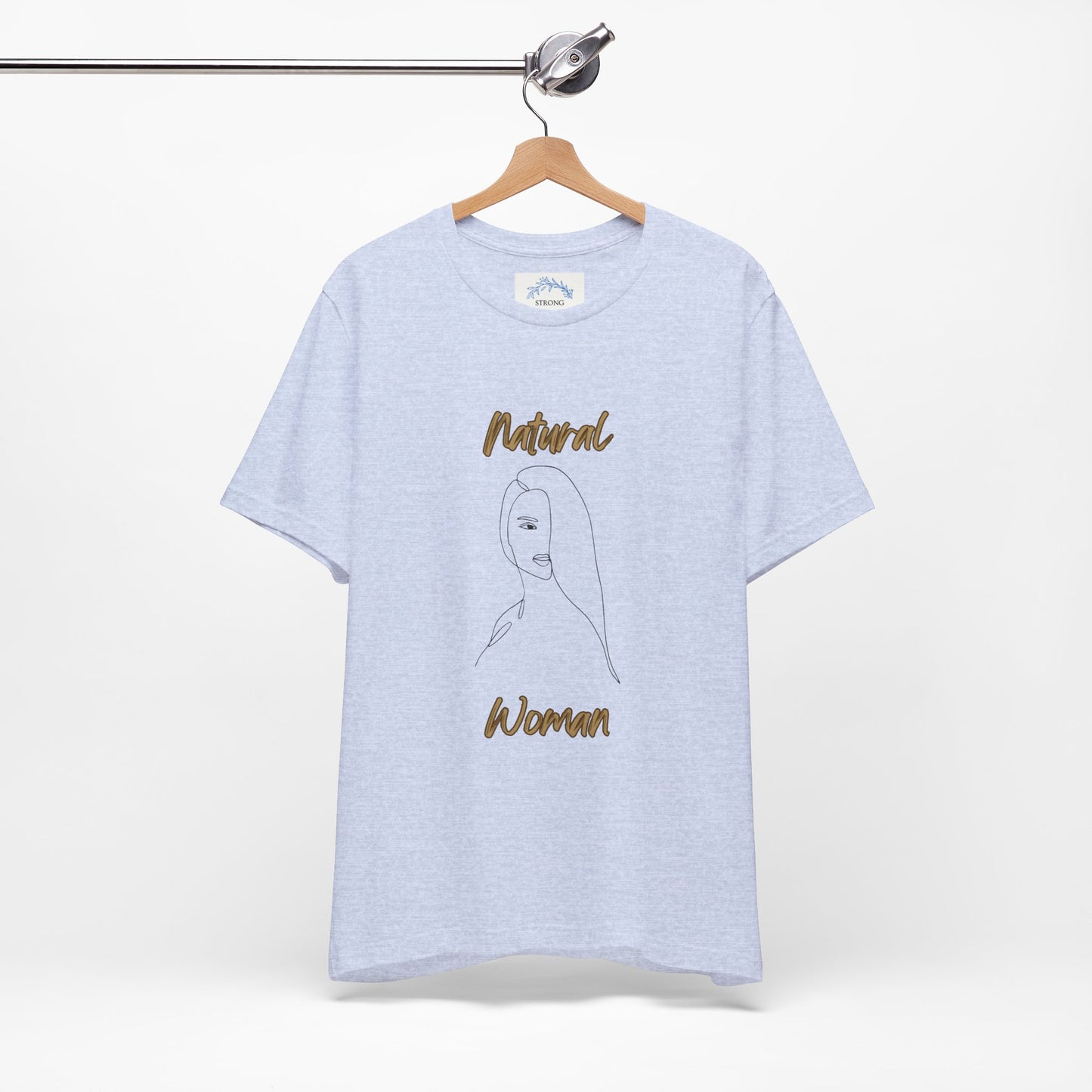 Natural Woman Covered Eye (BL) Short Sleeve T-Shirt