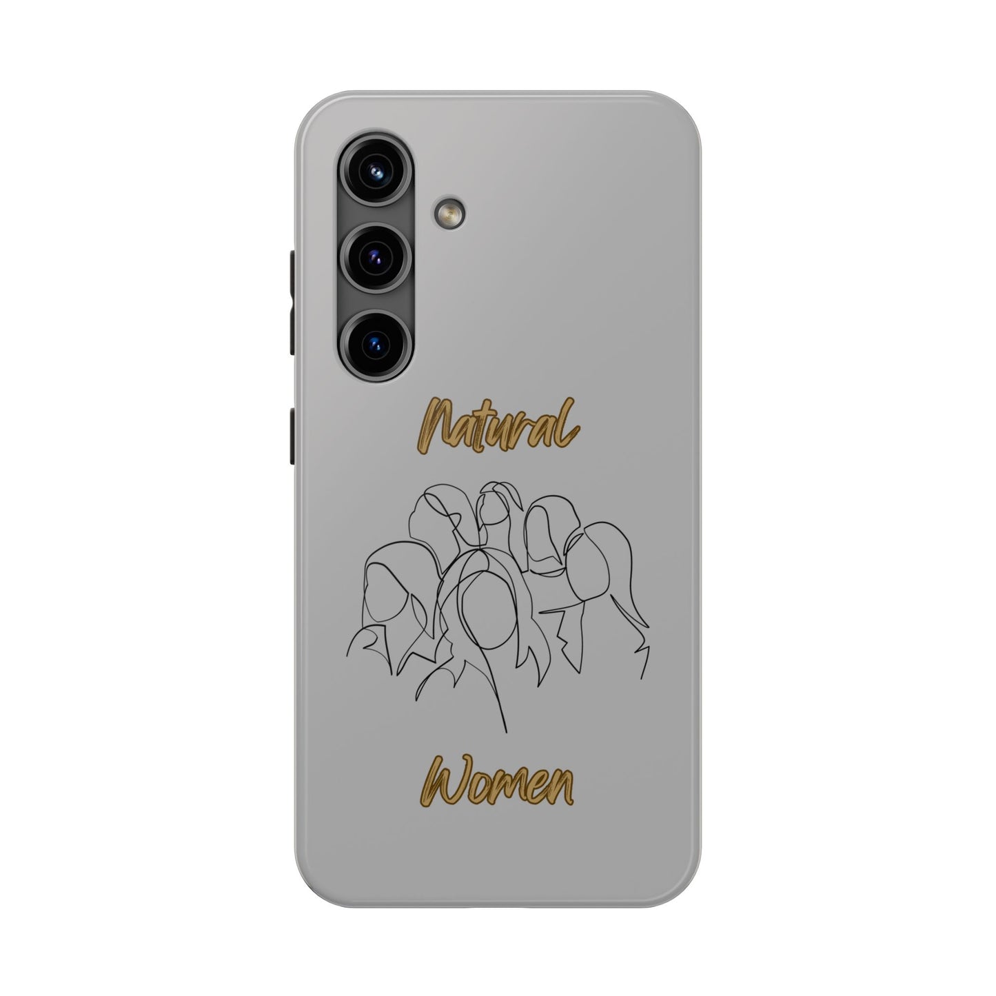 Natural Women Professionals (BL)Tough Phone Cases LIGHT GREY