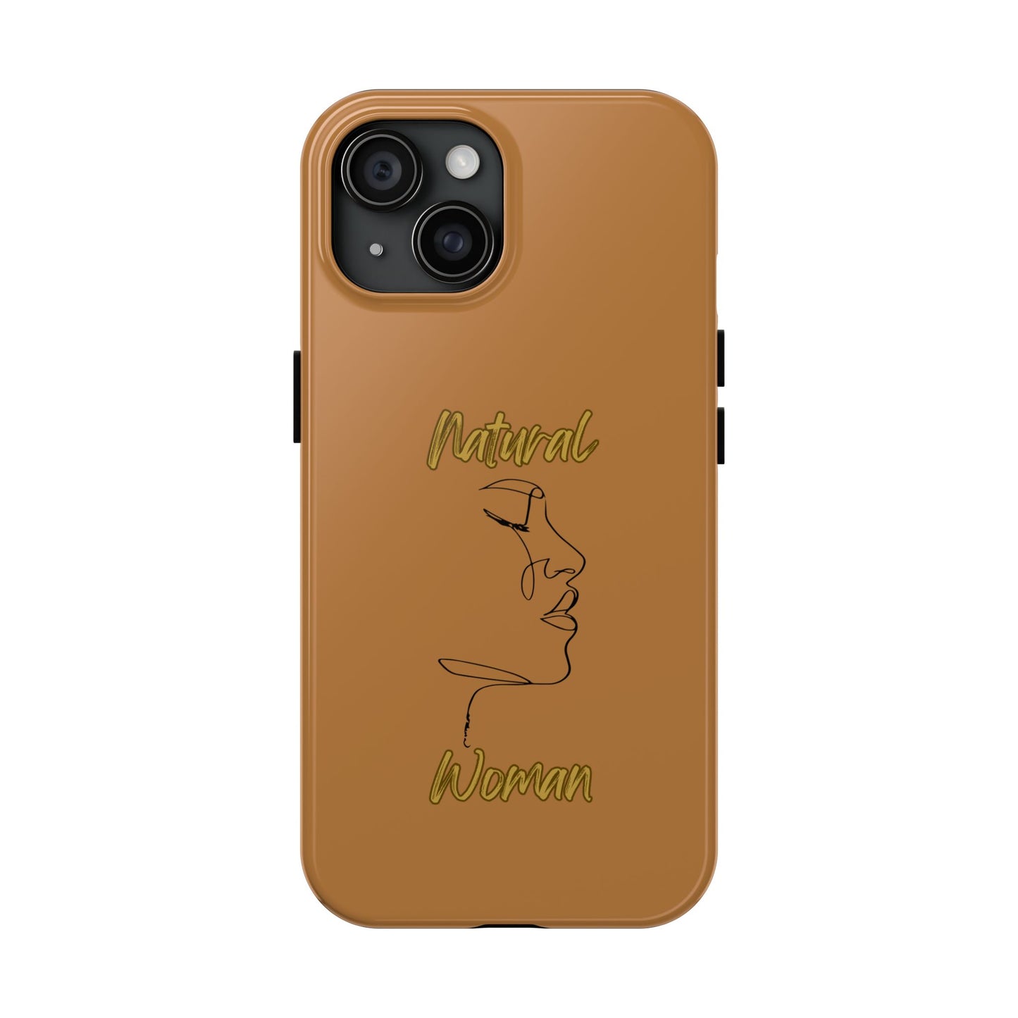 Natural Woman Timeless (BL)Tough Phone Cases LIGHT BROWN