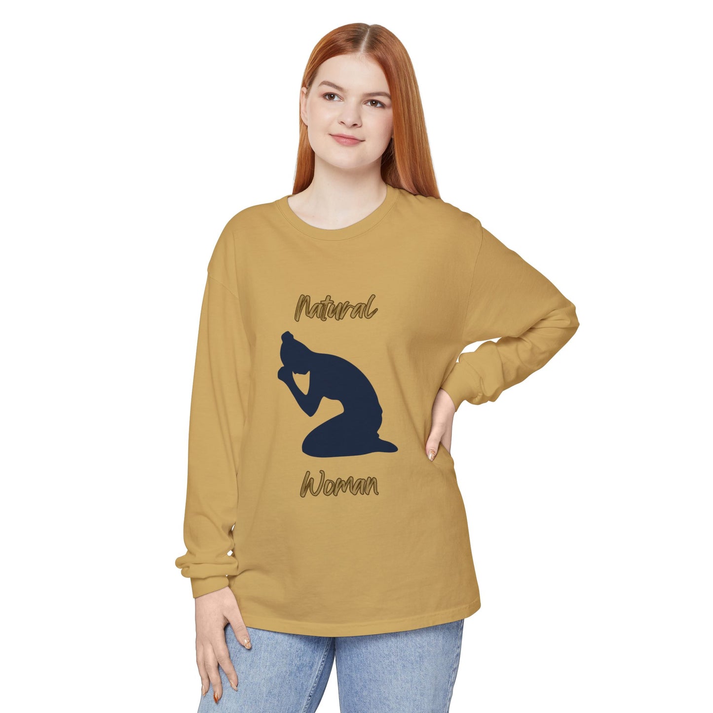 Natural Woman Pray (BL) Long Sleeve T-Shirt