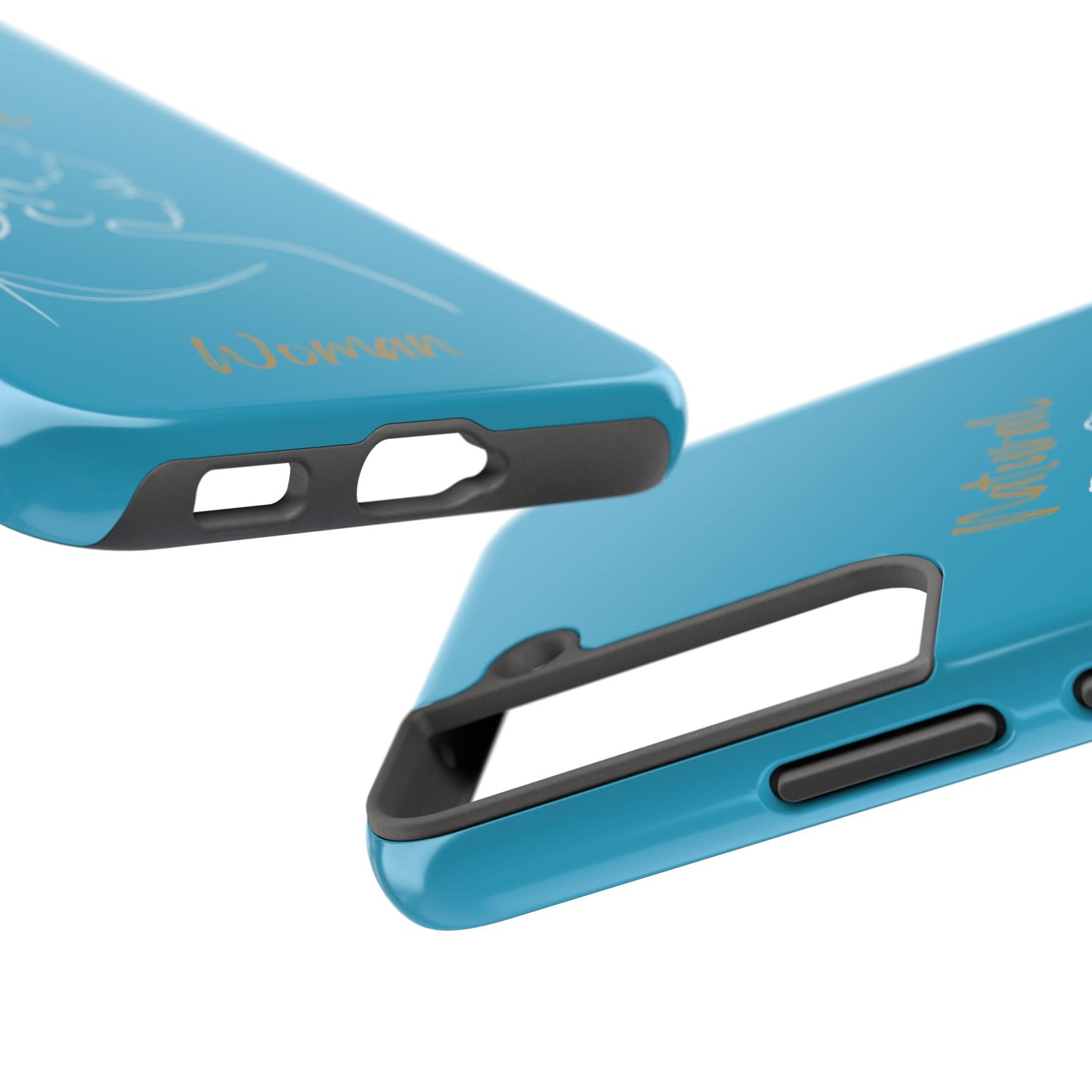 Natural Woman Twists (WL) Tough Phone Case TURQUOISE