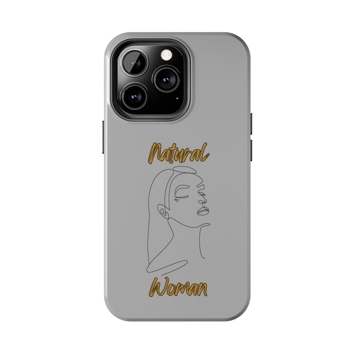 Natural Woman Calm (BL) Tough Phone Cases LIGHT GREY