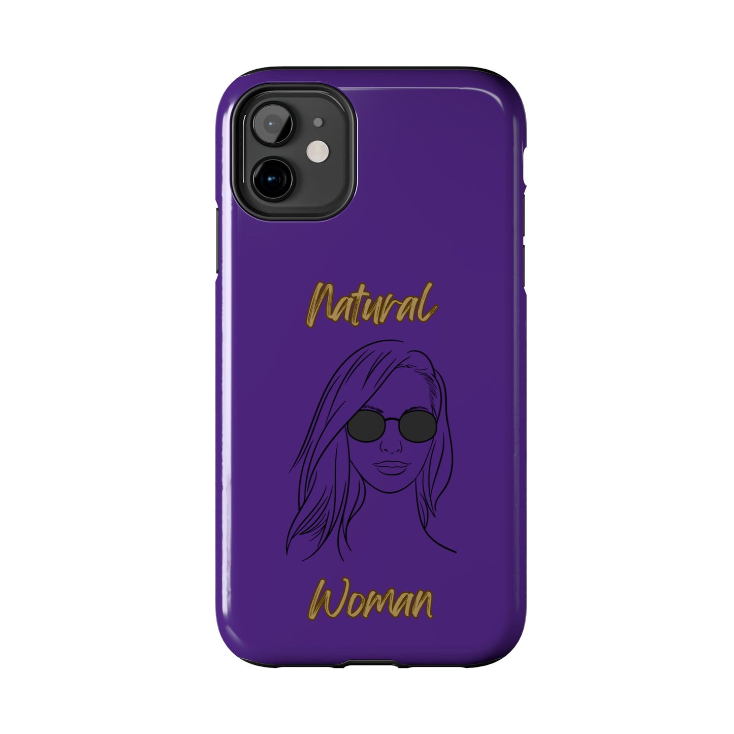 Natural Woman Shades (BL)Tough Phone Cases PURPLE