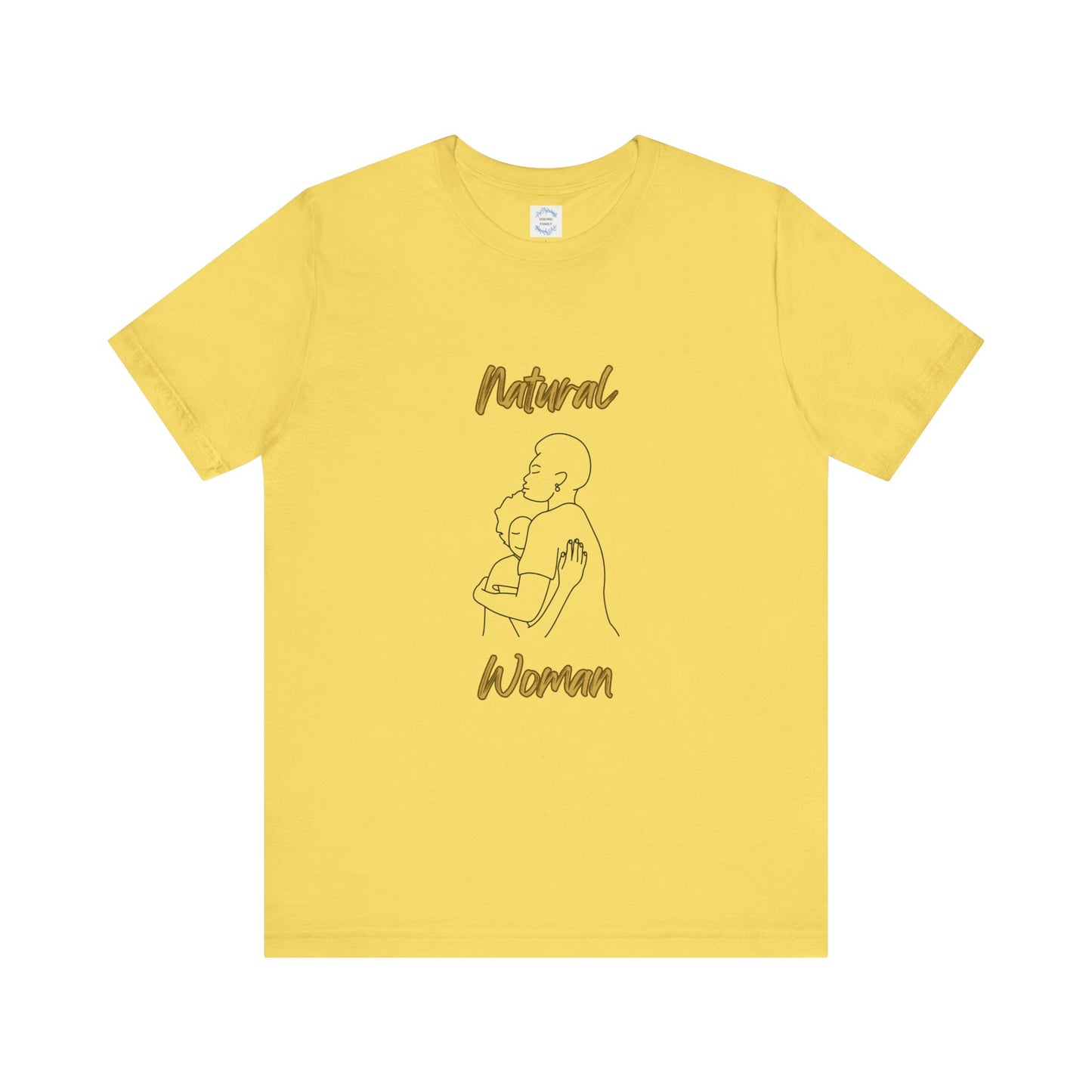Natural Woman Safe With Momma (BL) Short Sleeve T-Shirt