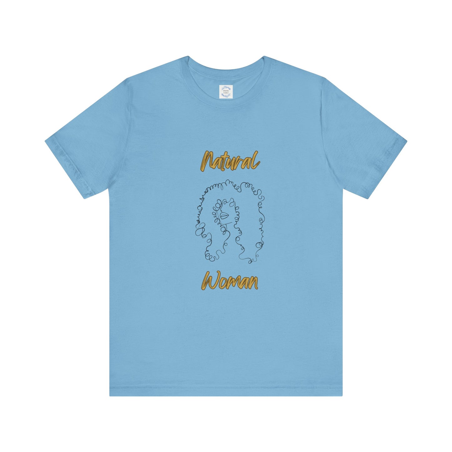 Natural Woman Spiral Flow (BL) Short Sleeve T-Shirt
