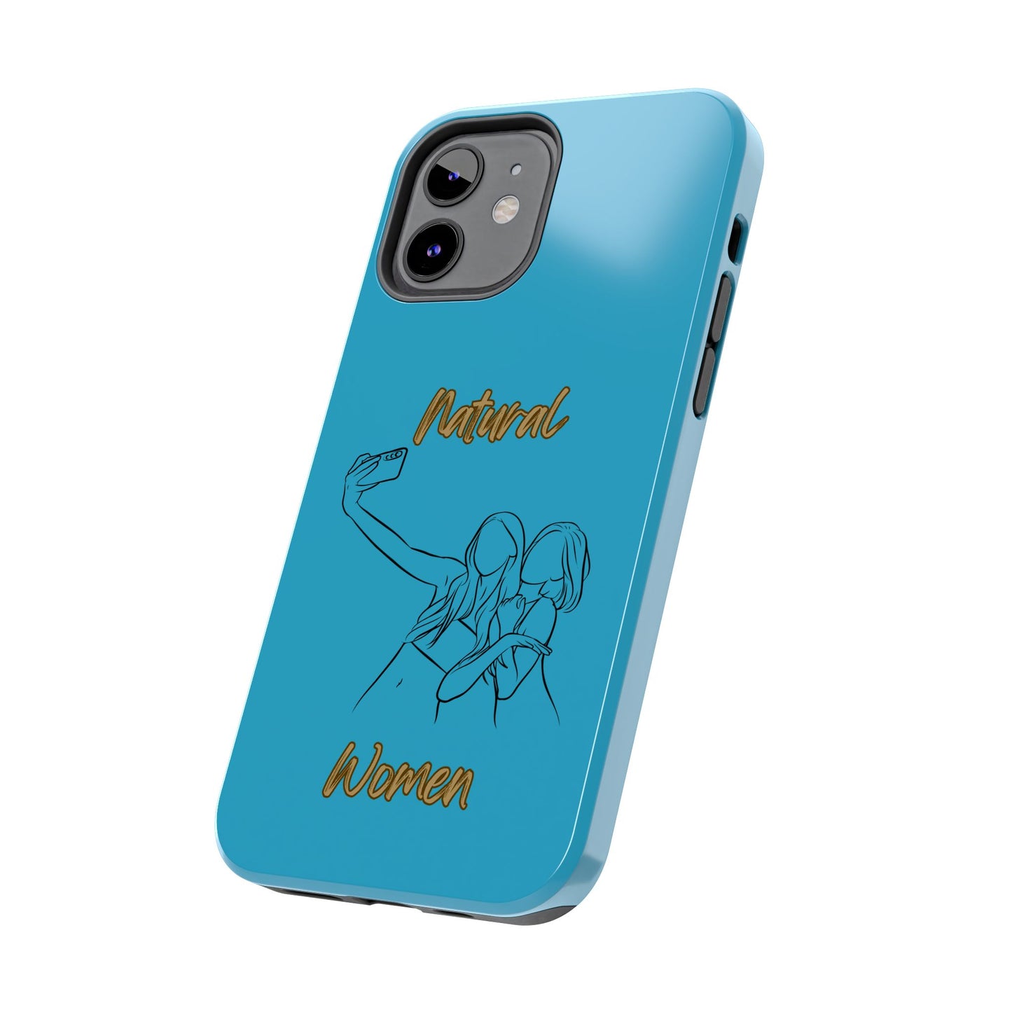 Natural Woman Friends Selfie (BL)Tough Phone Cases TURQOISE