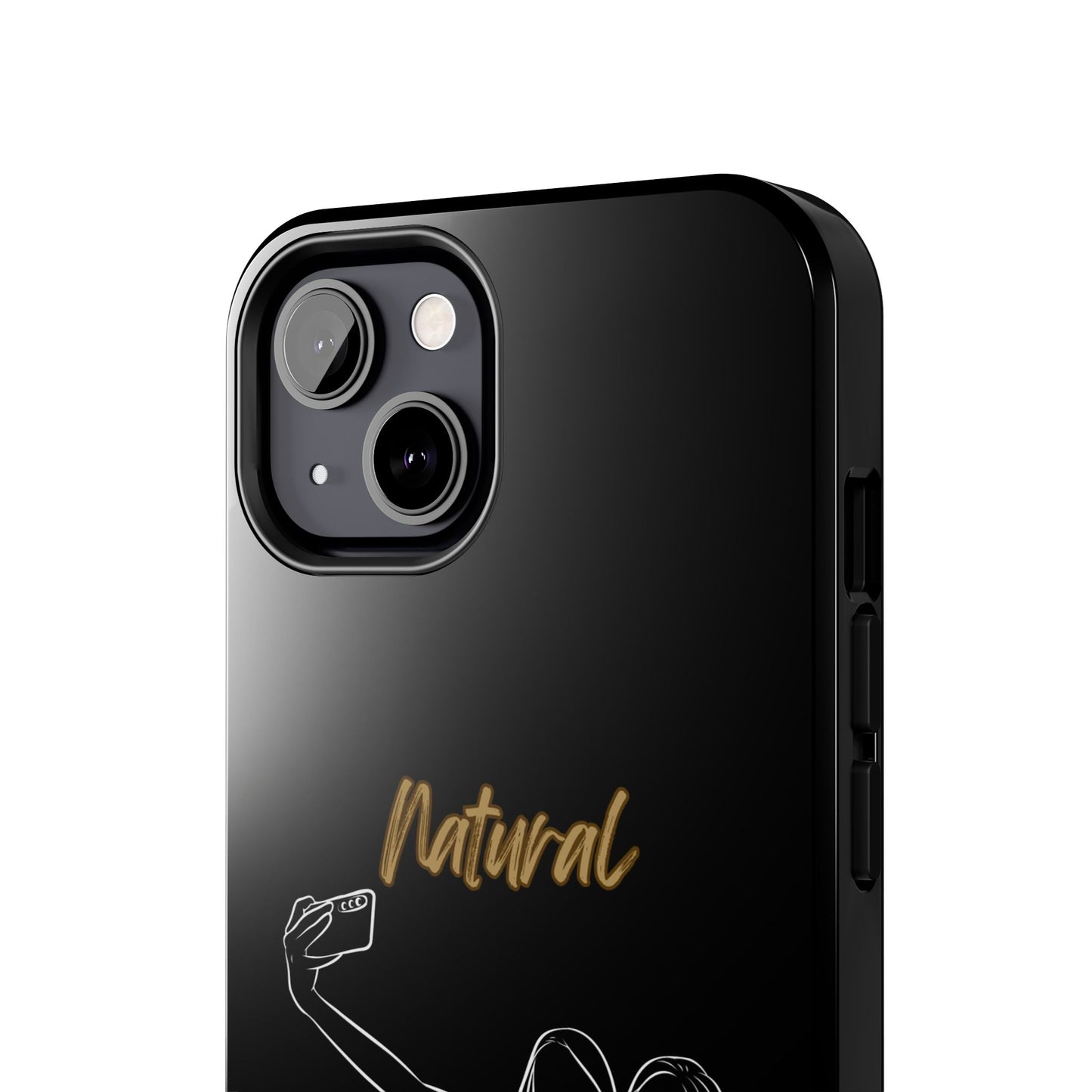Natural Woman Friends Selfie (WL)Tough Phone Cases BLACK