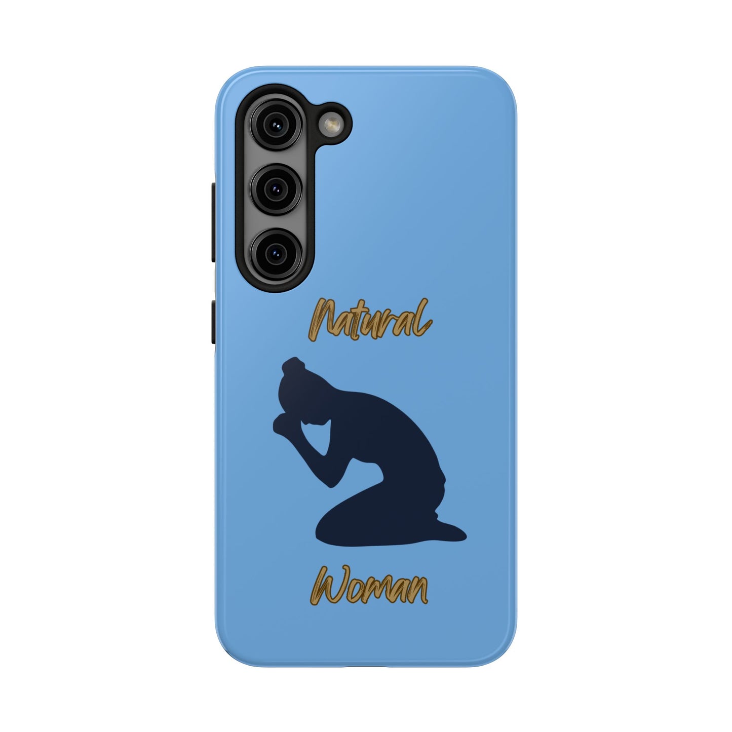 Natural Woman Pray (BL)Tough Phone Cases LIGHT BLUE