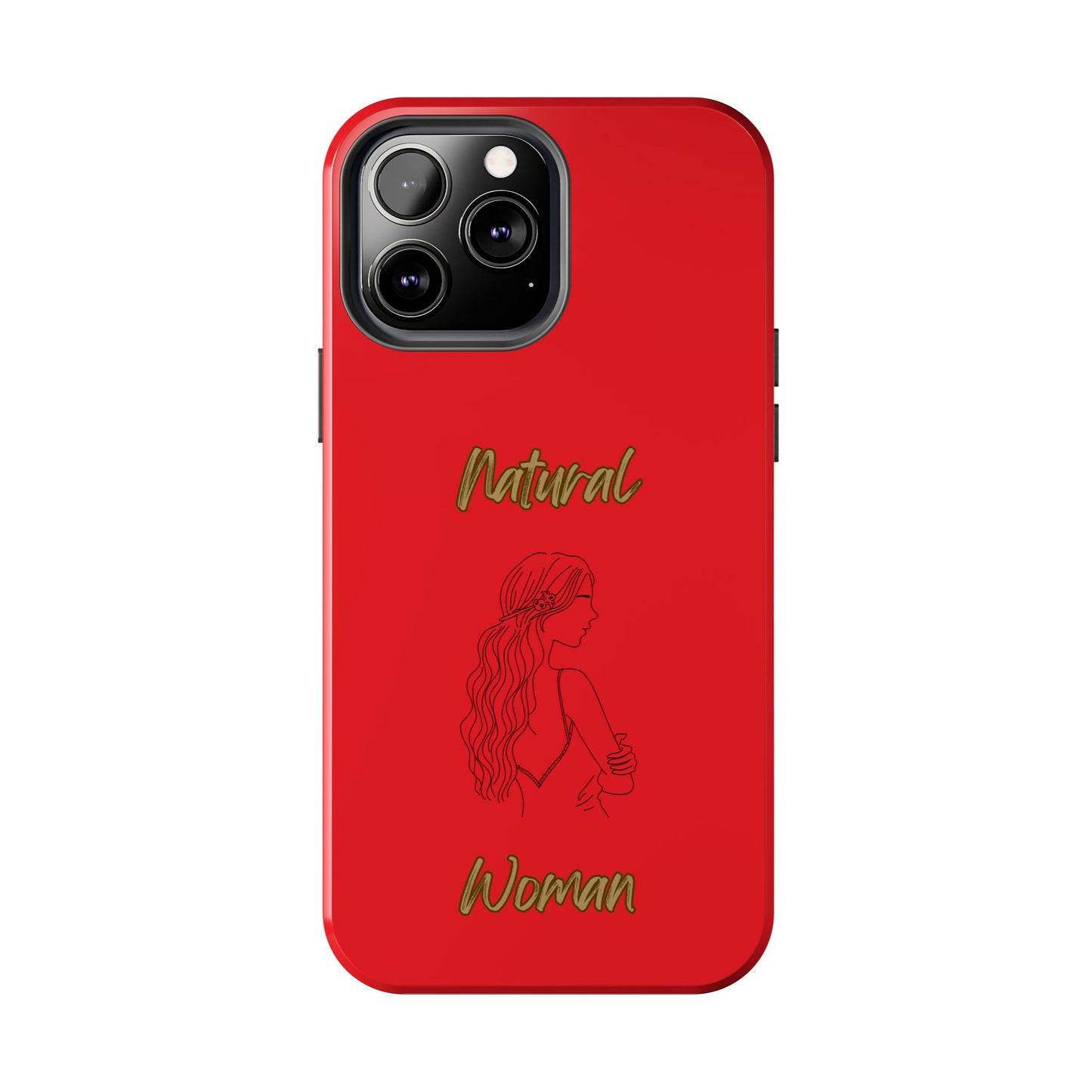Natural Woman Young Woman (BL)Tough Phone Cases RED