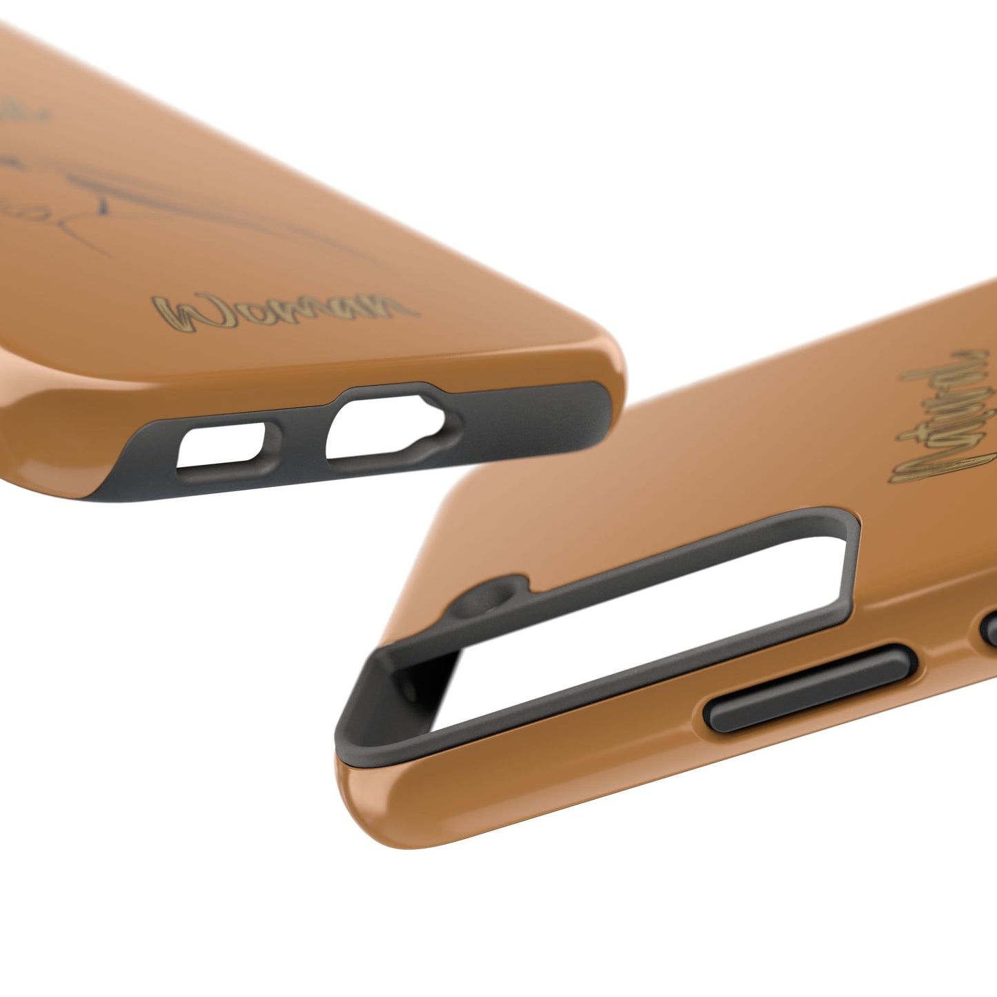 Natural Woman The Stare (BL)Tough Phone Cases LIGHT BROWN