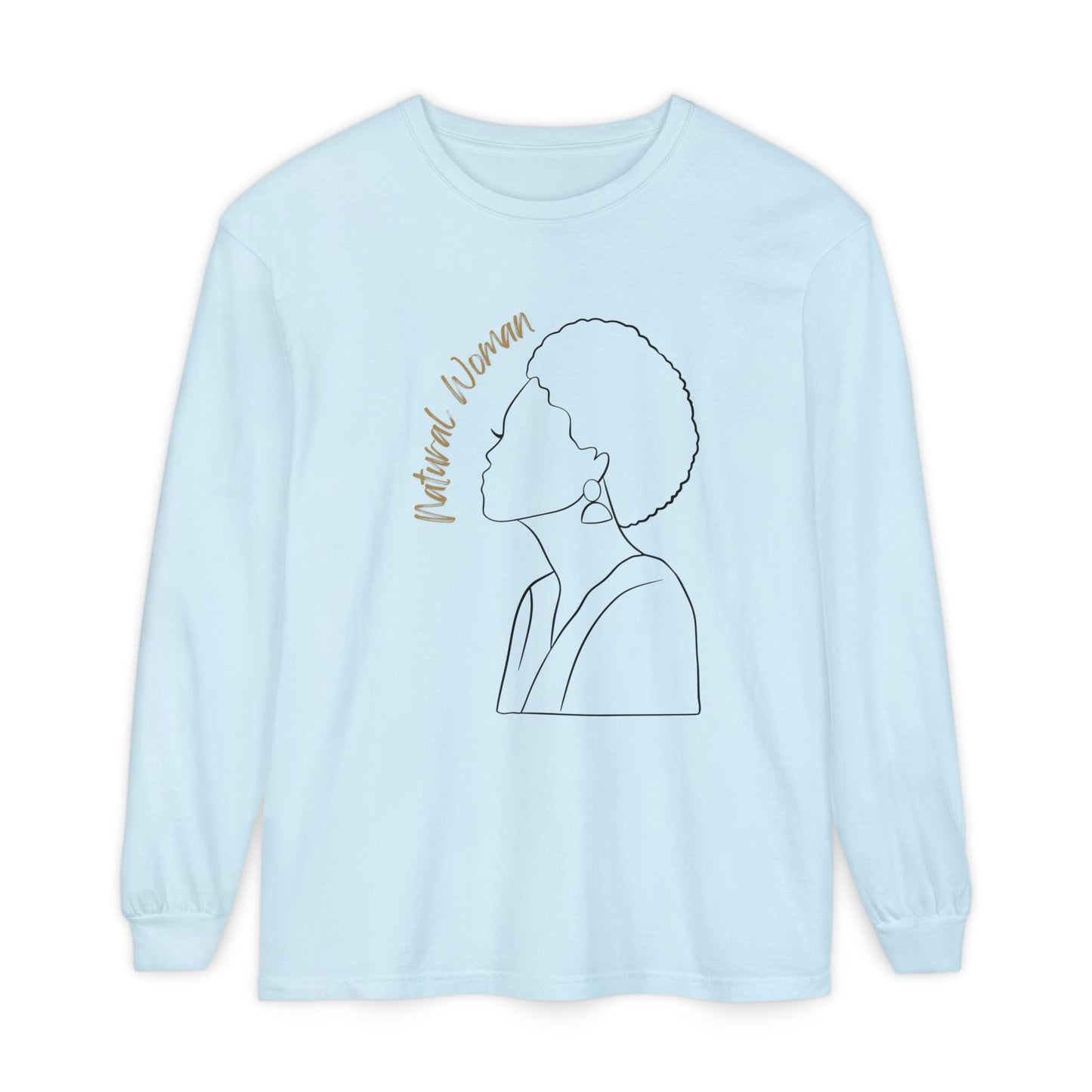 Natural Woman Sm Fro (BL) Long Sleeve T-Shirt