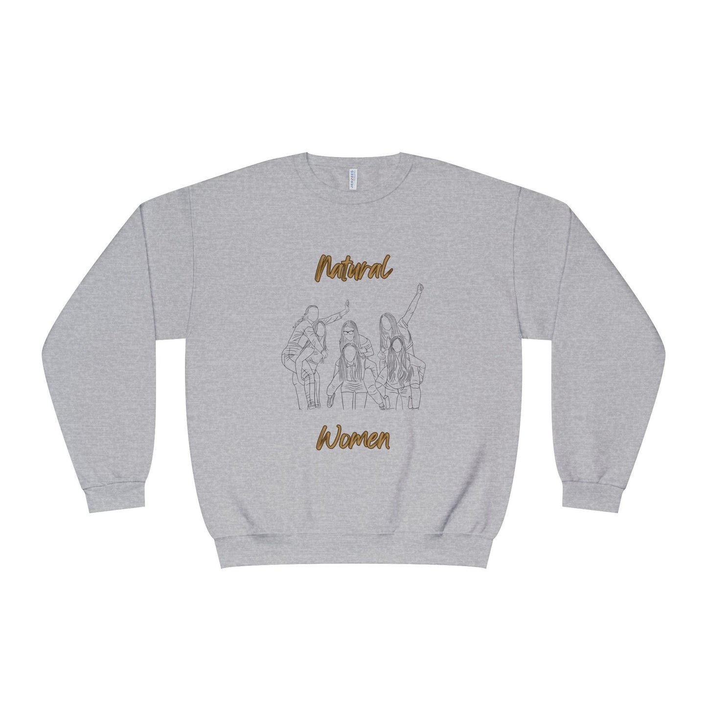 Natural Women Piggy Back (BL) Crewneck Sweatshirt