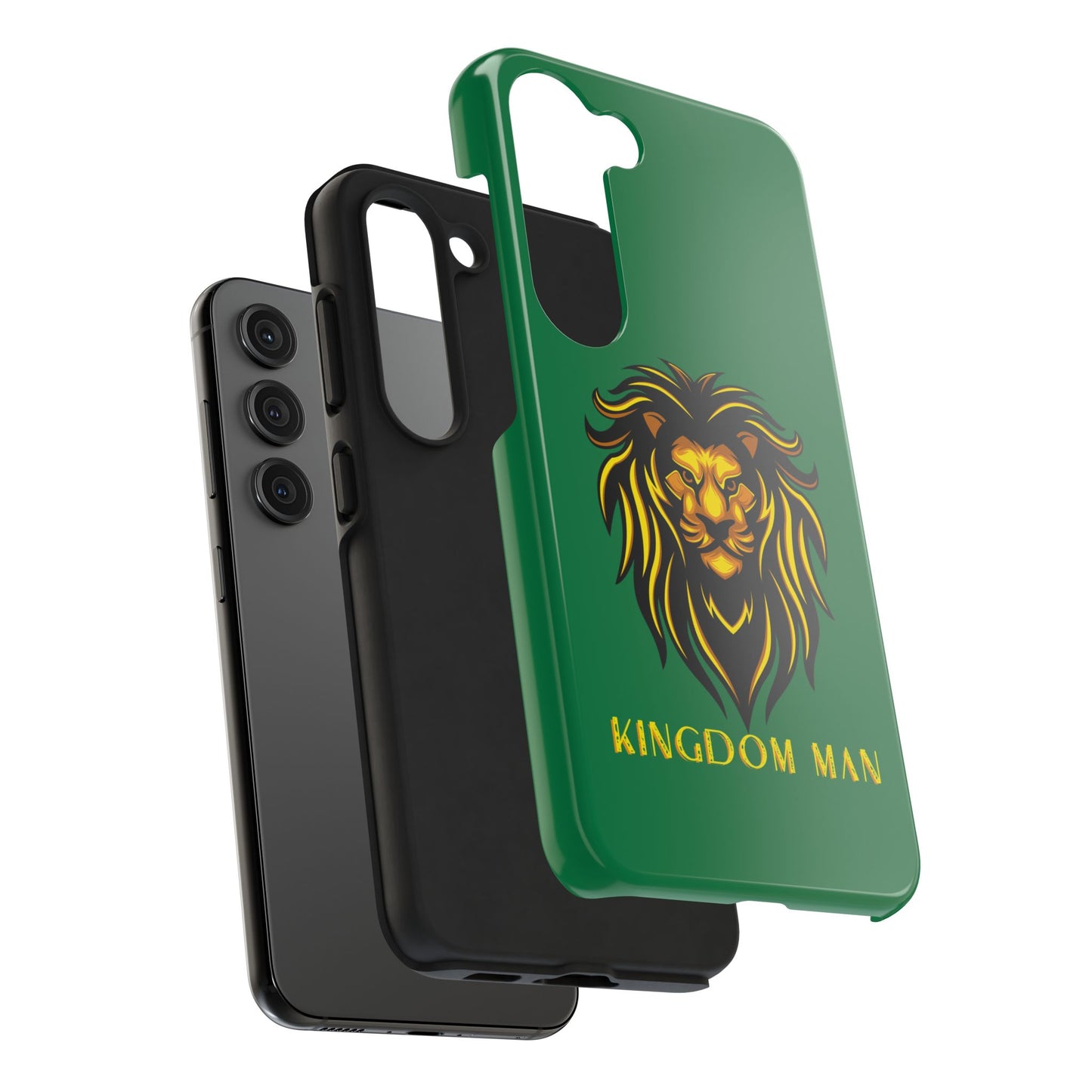 Kingdom Man (Gold Label) Tough Phone Case DARK GREEN