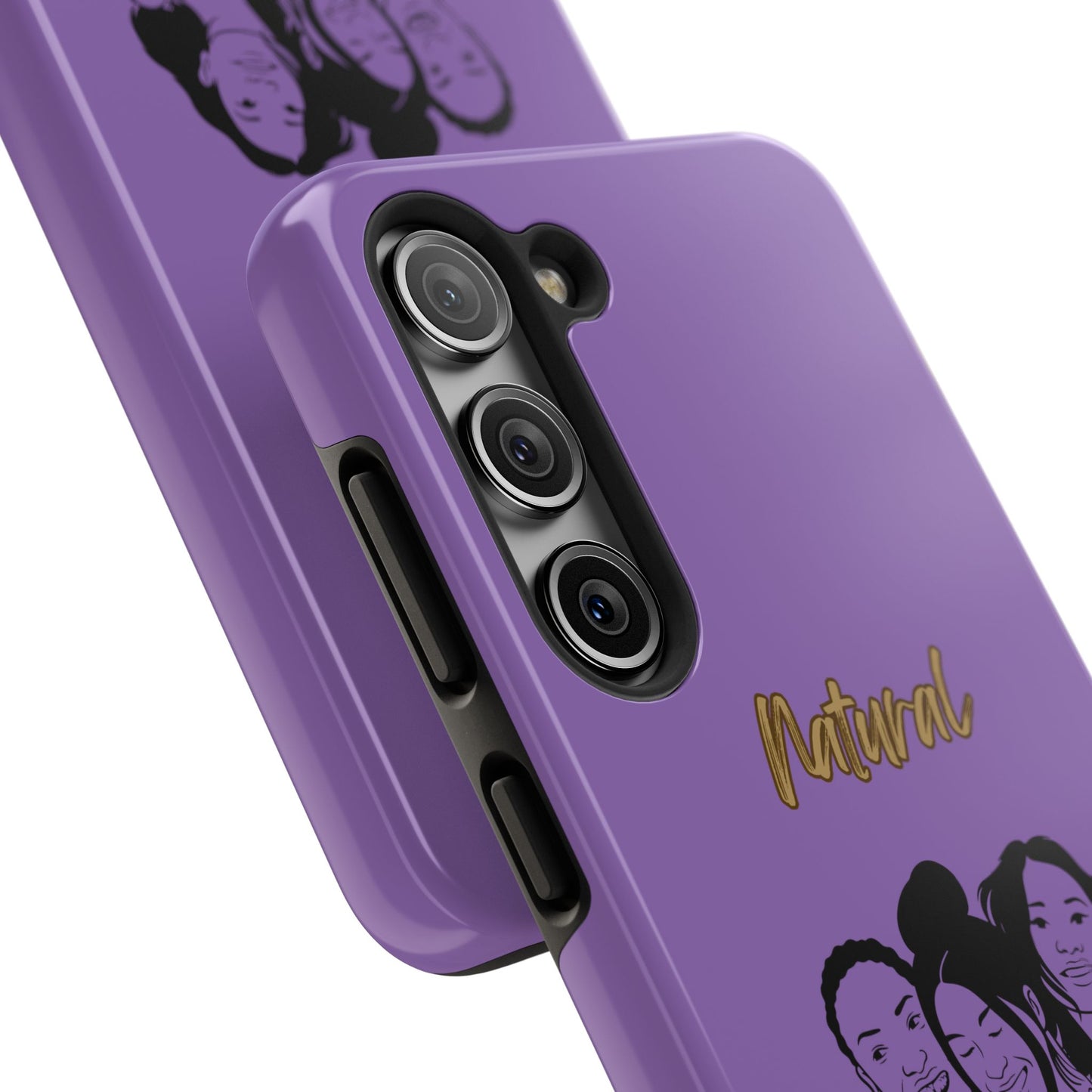 Natural Women Laughing Friends (BL)Tough Phone Cases LIGHT PURPLE