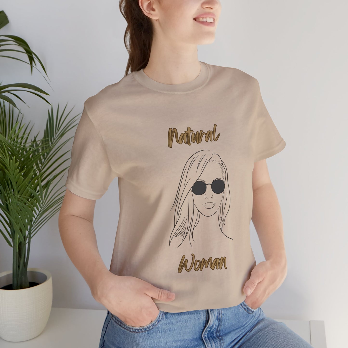 Natural Woman Shades (BL) Short Sleeve T-Shirt
