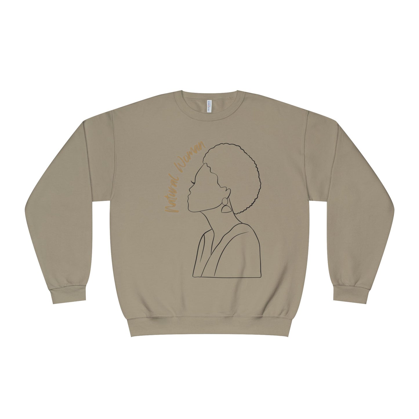Natural Woman Sm Fro (BL) Crewneck Sweatshirt