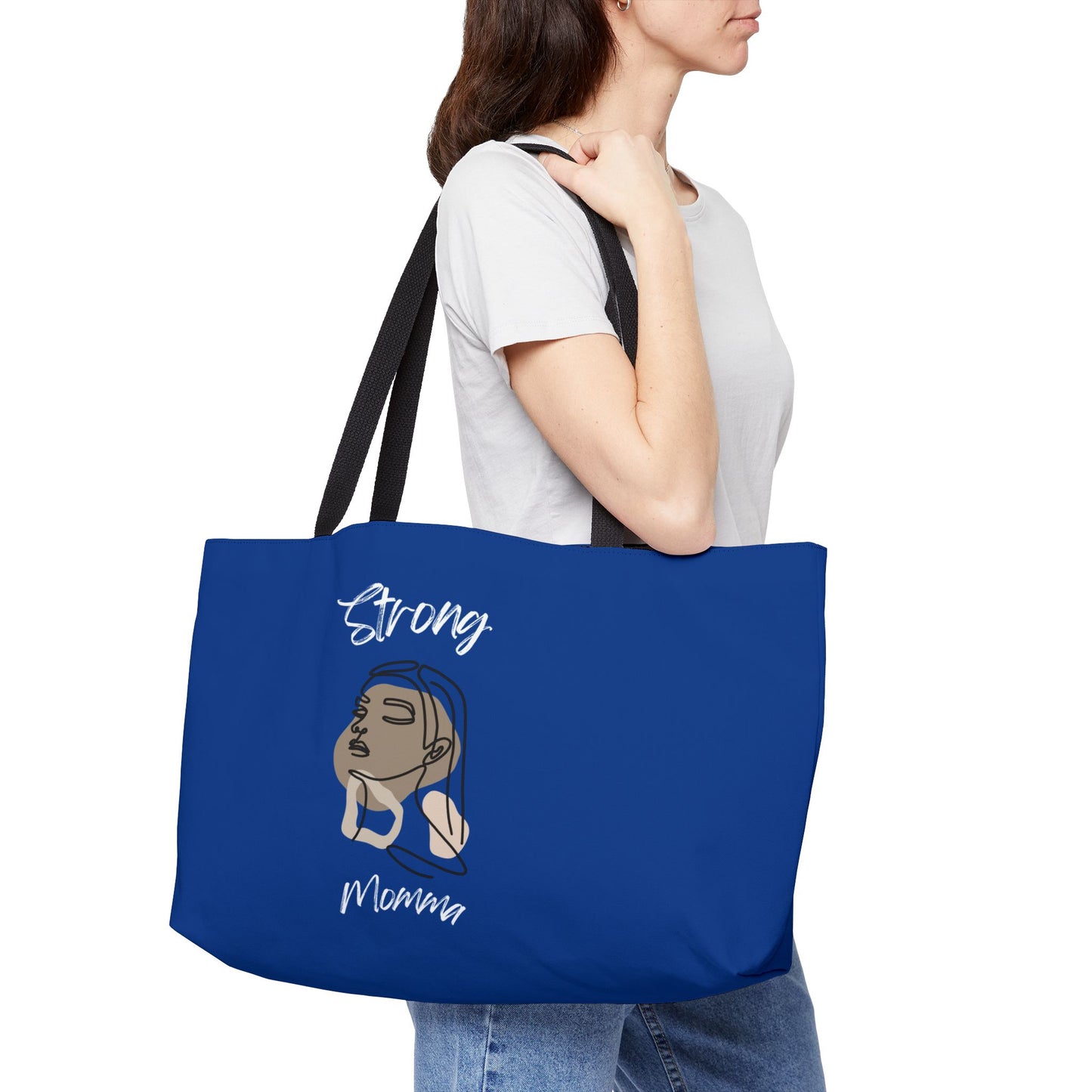 Strong Momma (WL) Weekender Tote Bag DARK BLUE