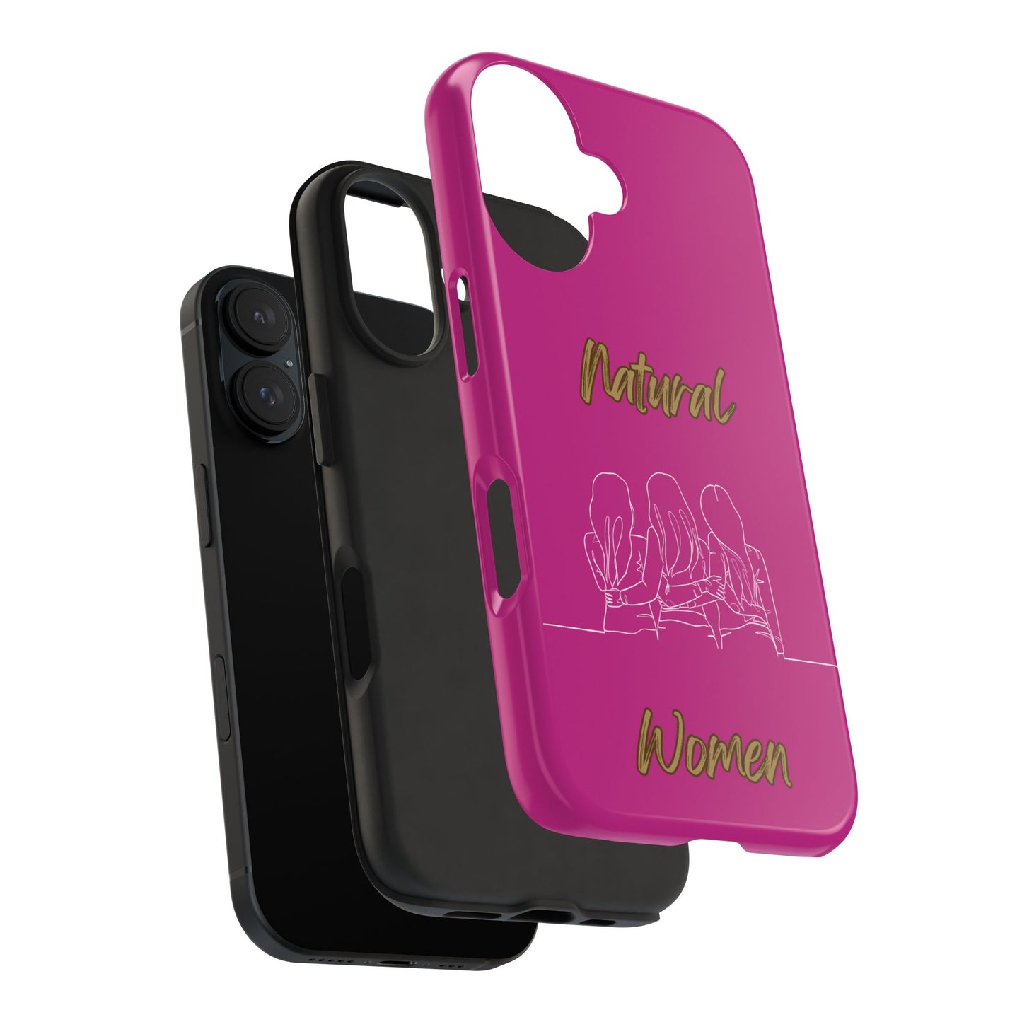 Natural Woman Loving Friends (WL) Tough Phone Cases PINK