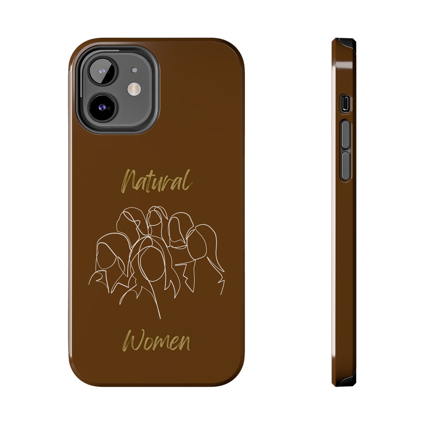 Natural Women Professionals (WL)Tough Phone Cases BROWN