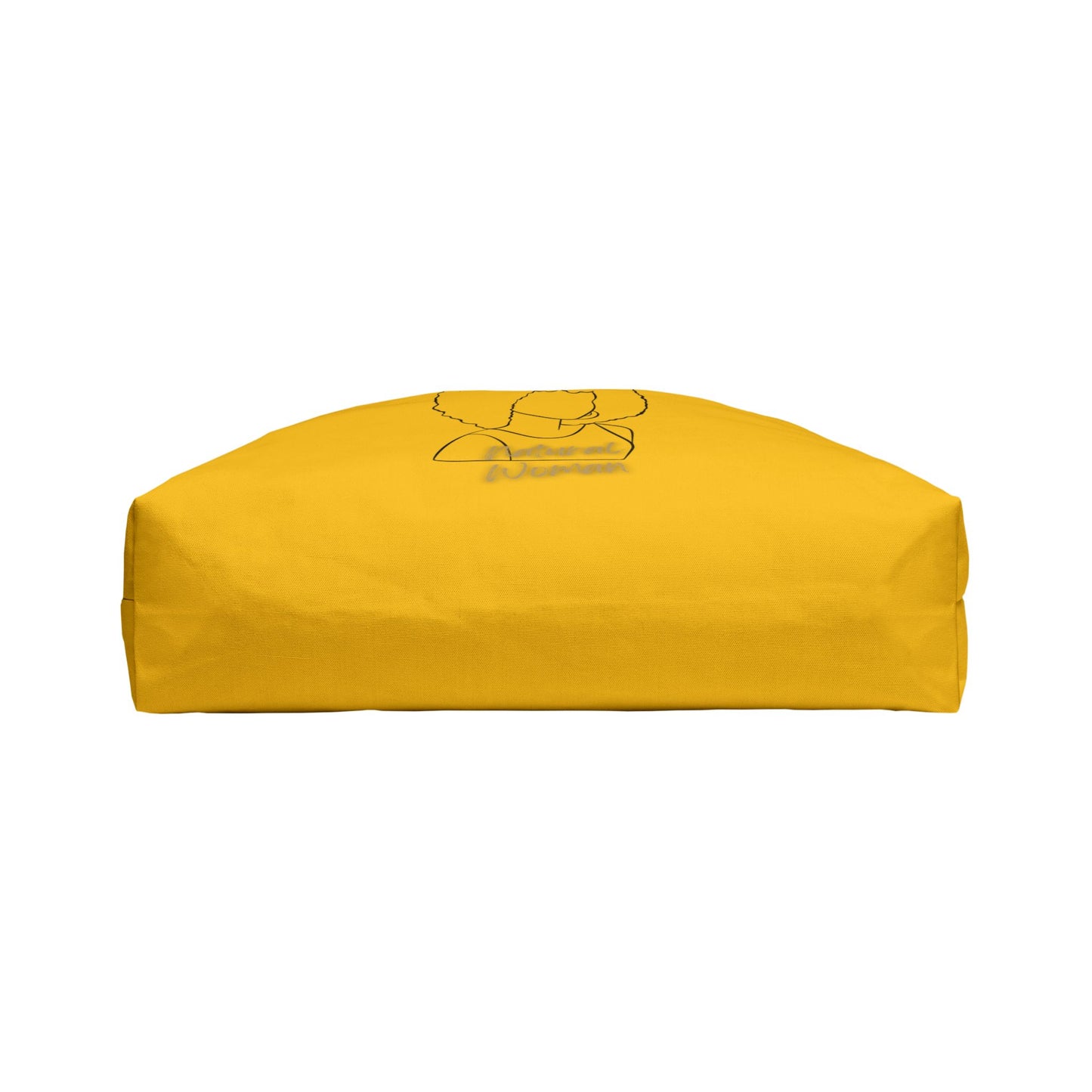 Natural Woman Afro (BL) Weekender Tote Bag YELLOW