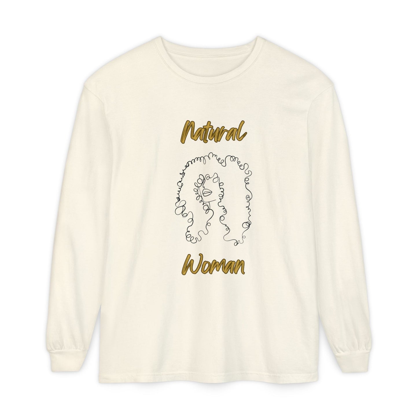 Natural Woman Spiral Flow (BL) Long Sleeve T-Shirt