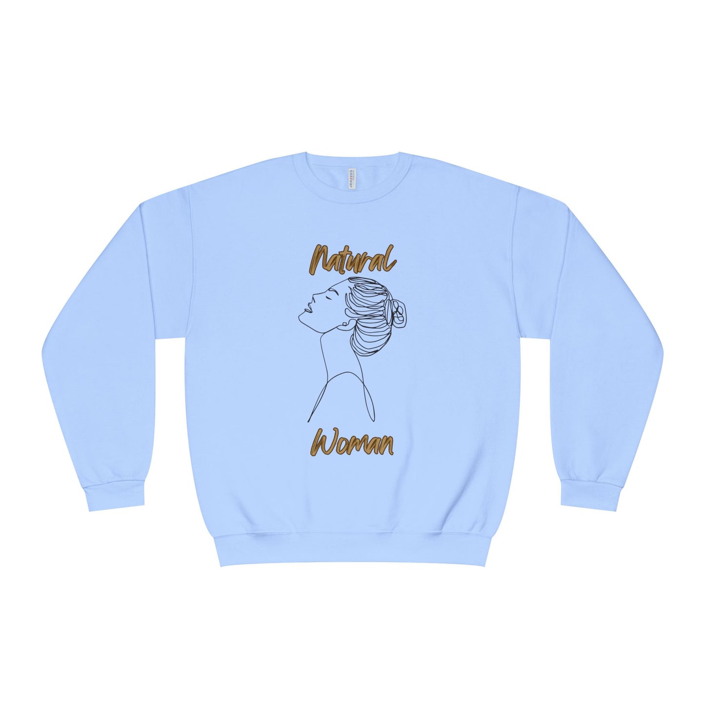 Natural Woman Wet Bun (BL) Crewneck Sweatshirt