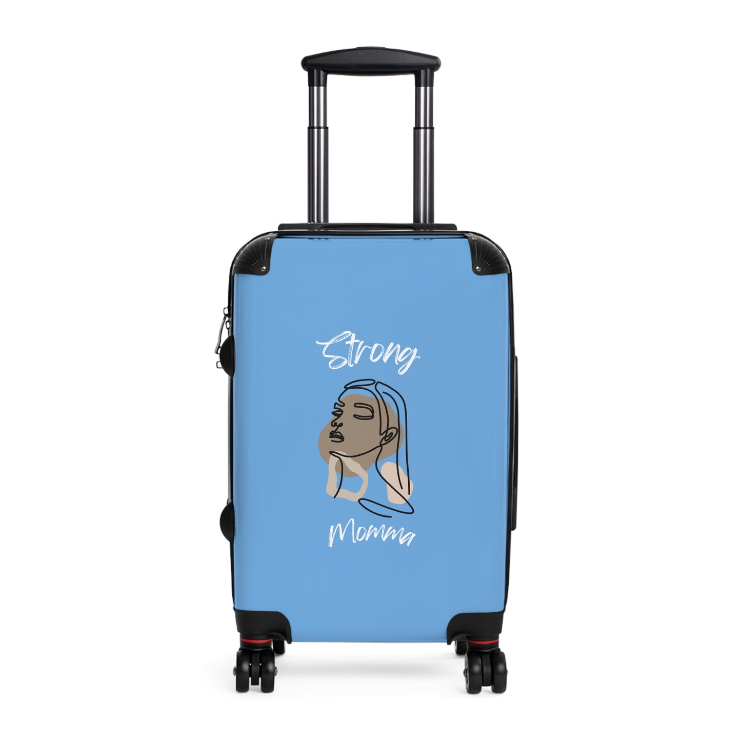 Strong Momma (WL) Luggage Bags LIGHT BLUE