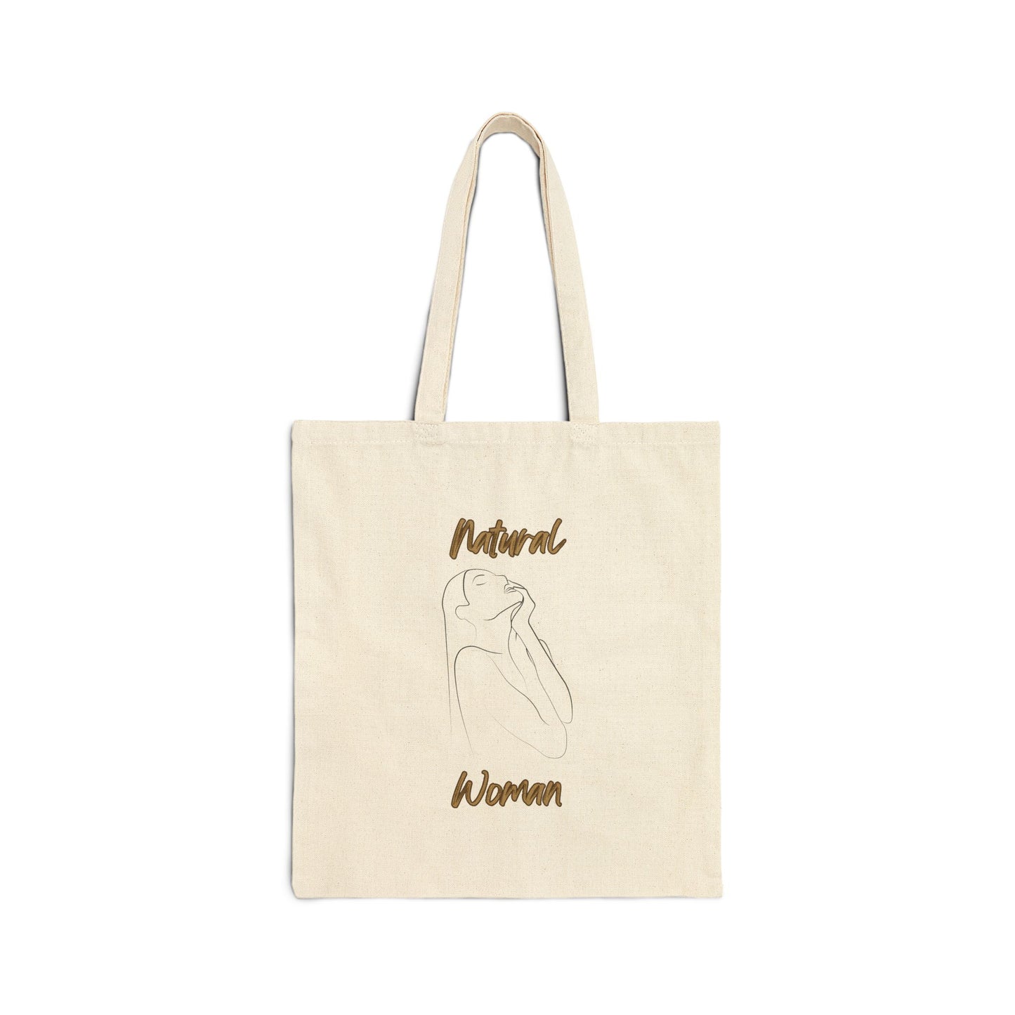 Natural Woman Thank You (BL) Canvas Tote Bag