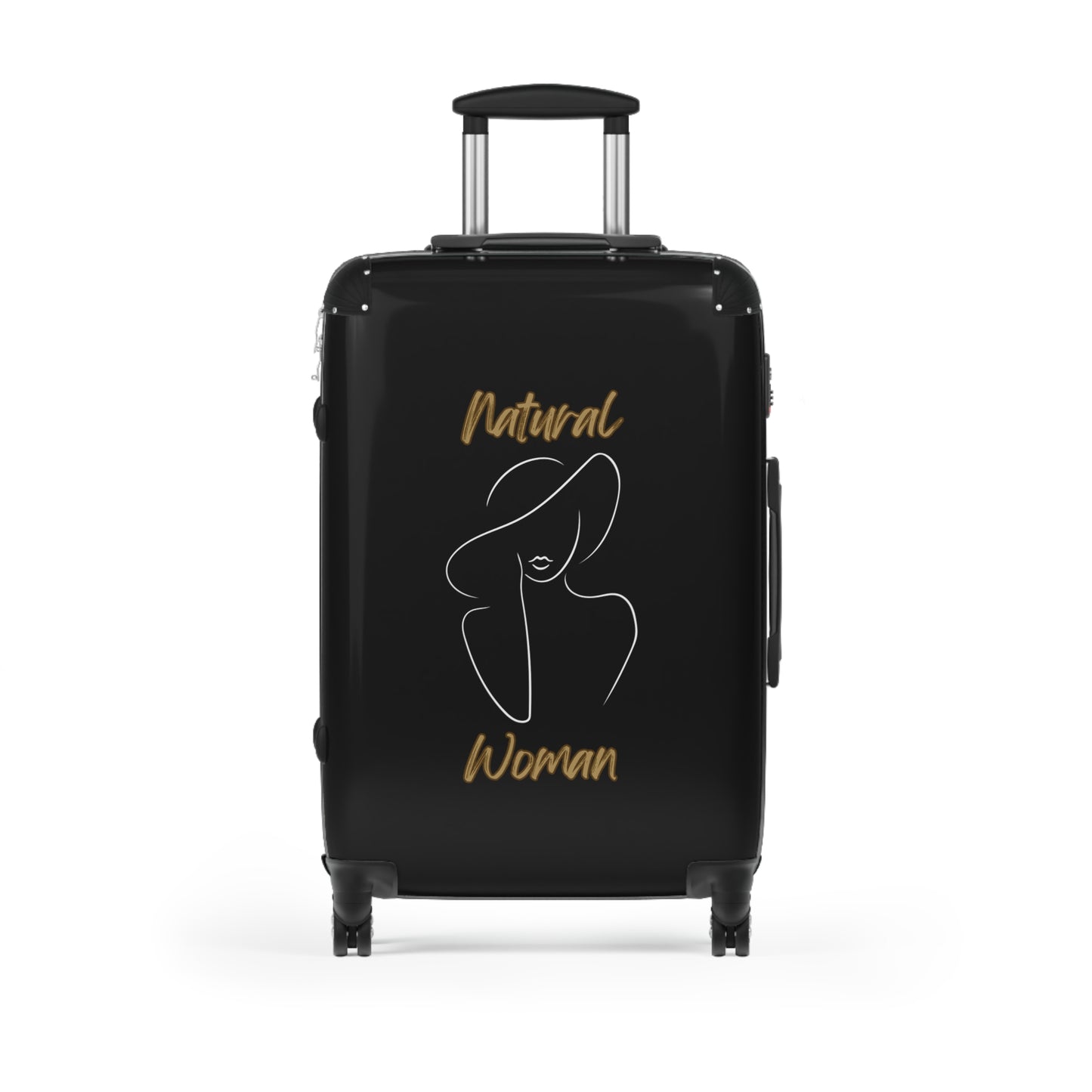 Natural Woman Sun Hat (WL) Suitcase BLACK