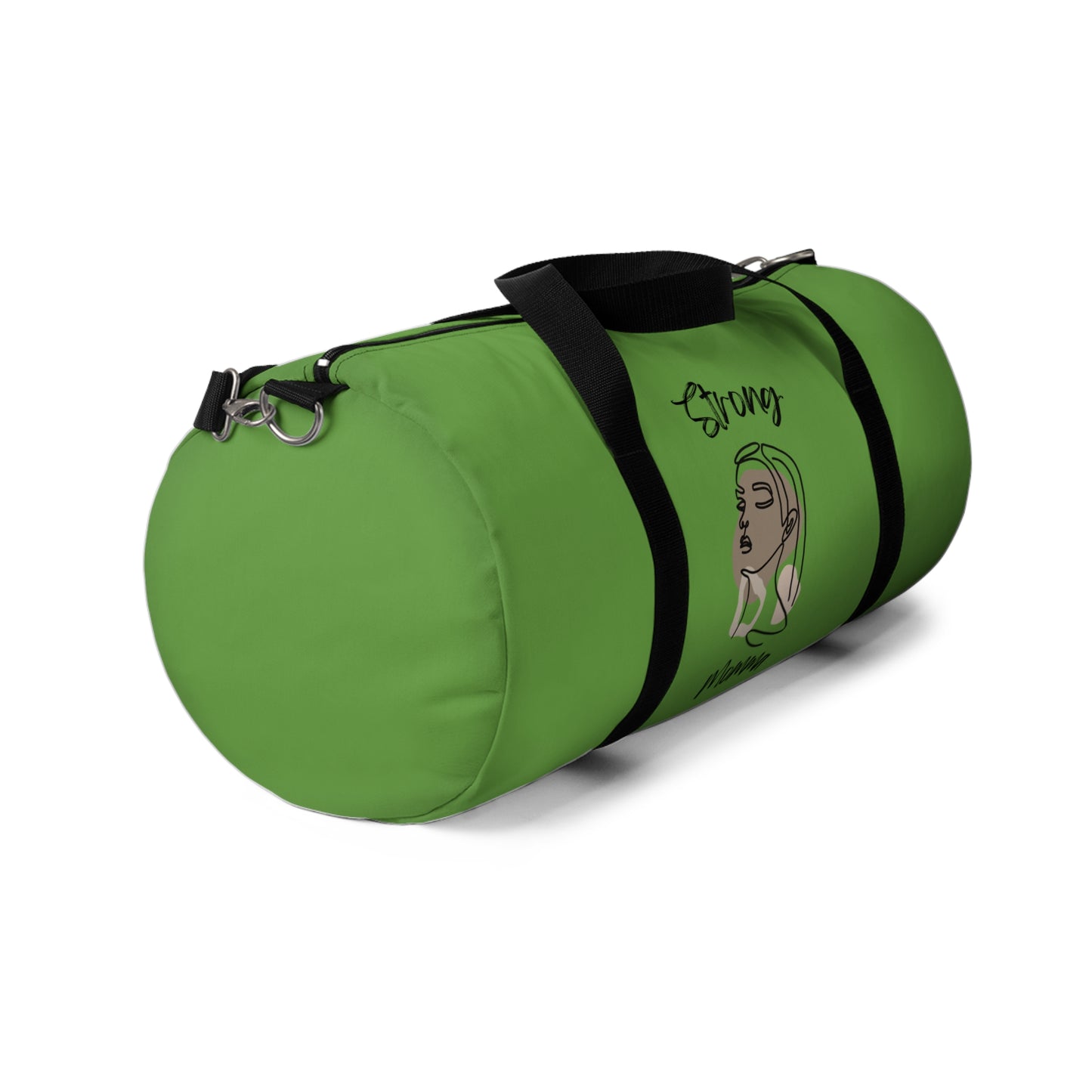 Strong Momma (BL) Duffel Bag GREEN