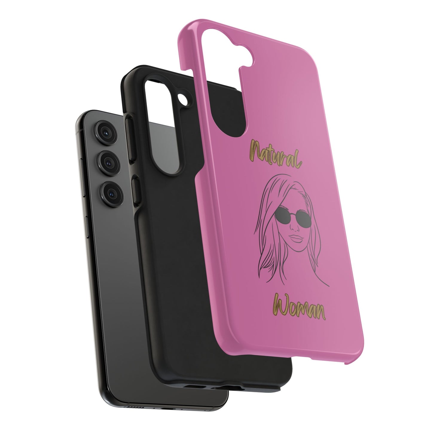 Natural Woman Shades (BL)Tough Phone Cases LIGHT PINK