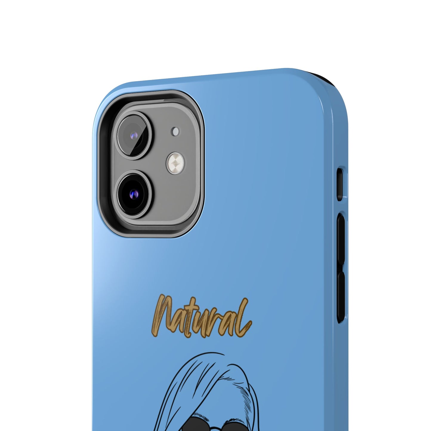 Natural Woman Shades (BL)Tough Phone Cases LIGHT BLUE