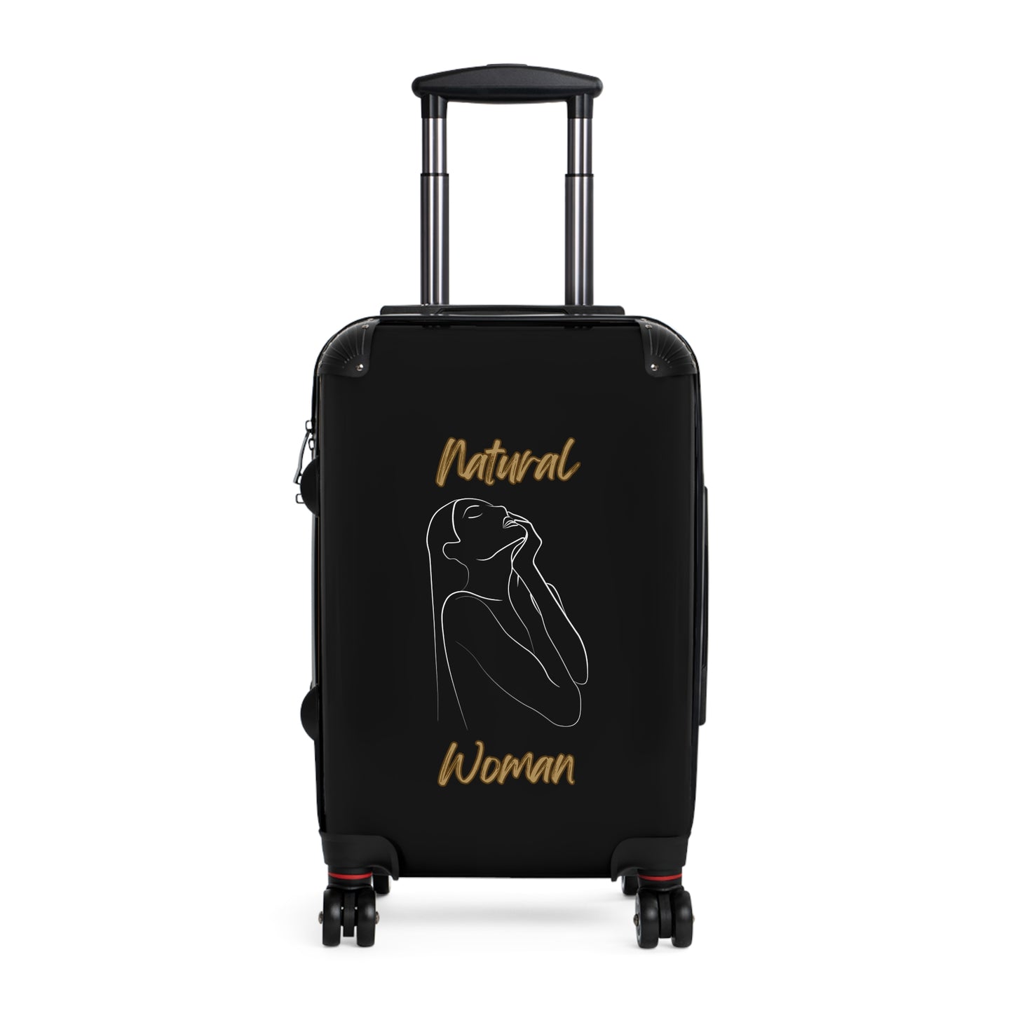 Natural Woman Thank You (WL) Suitcase BLACK